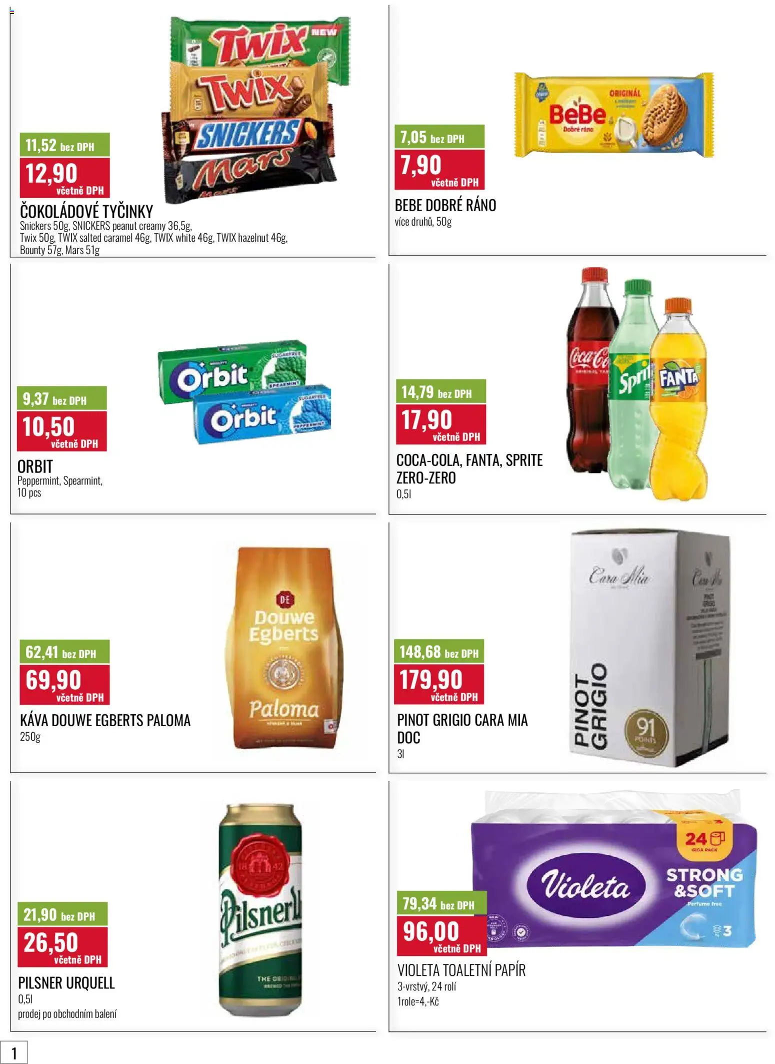 Ratio leták od 01.07.2026 | Strana: 2 | Produkty: Káva, Tyčinky, Toaletní papír, Pilsner Urquell