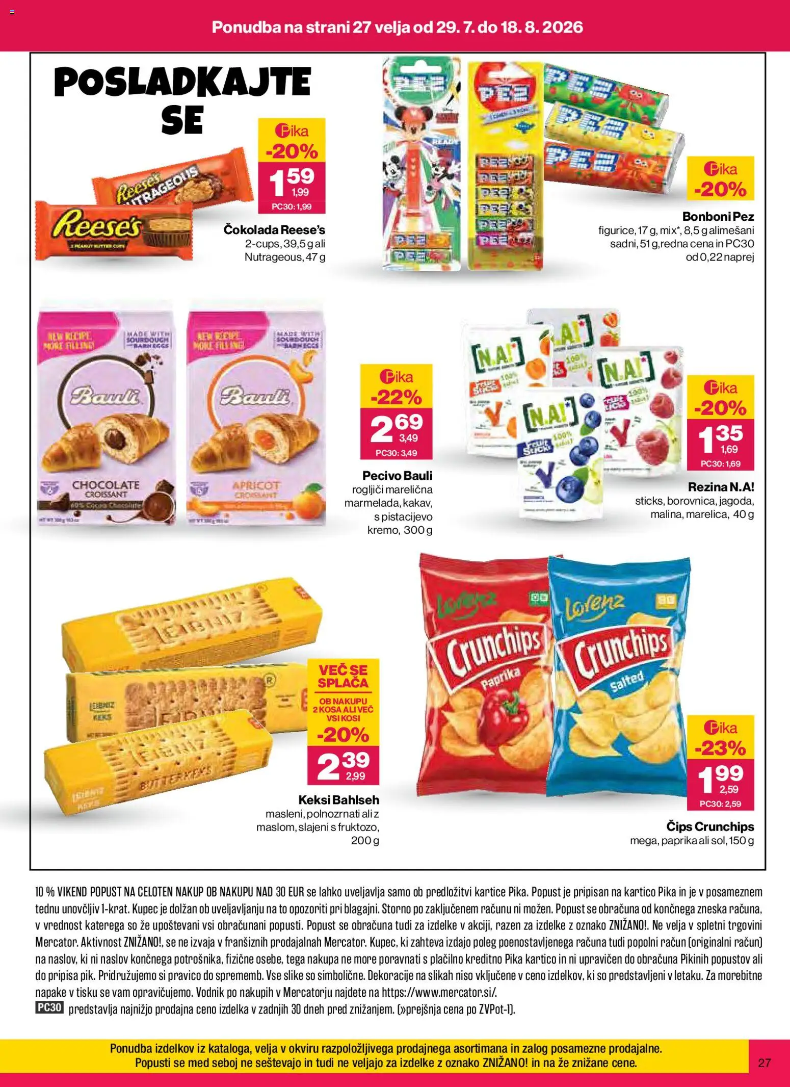 Novi Mercator katalog ponudbe – veljaven od 29.07.2026 | Stran: 27