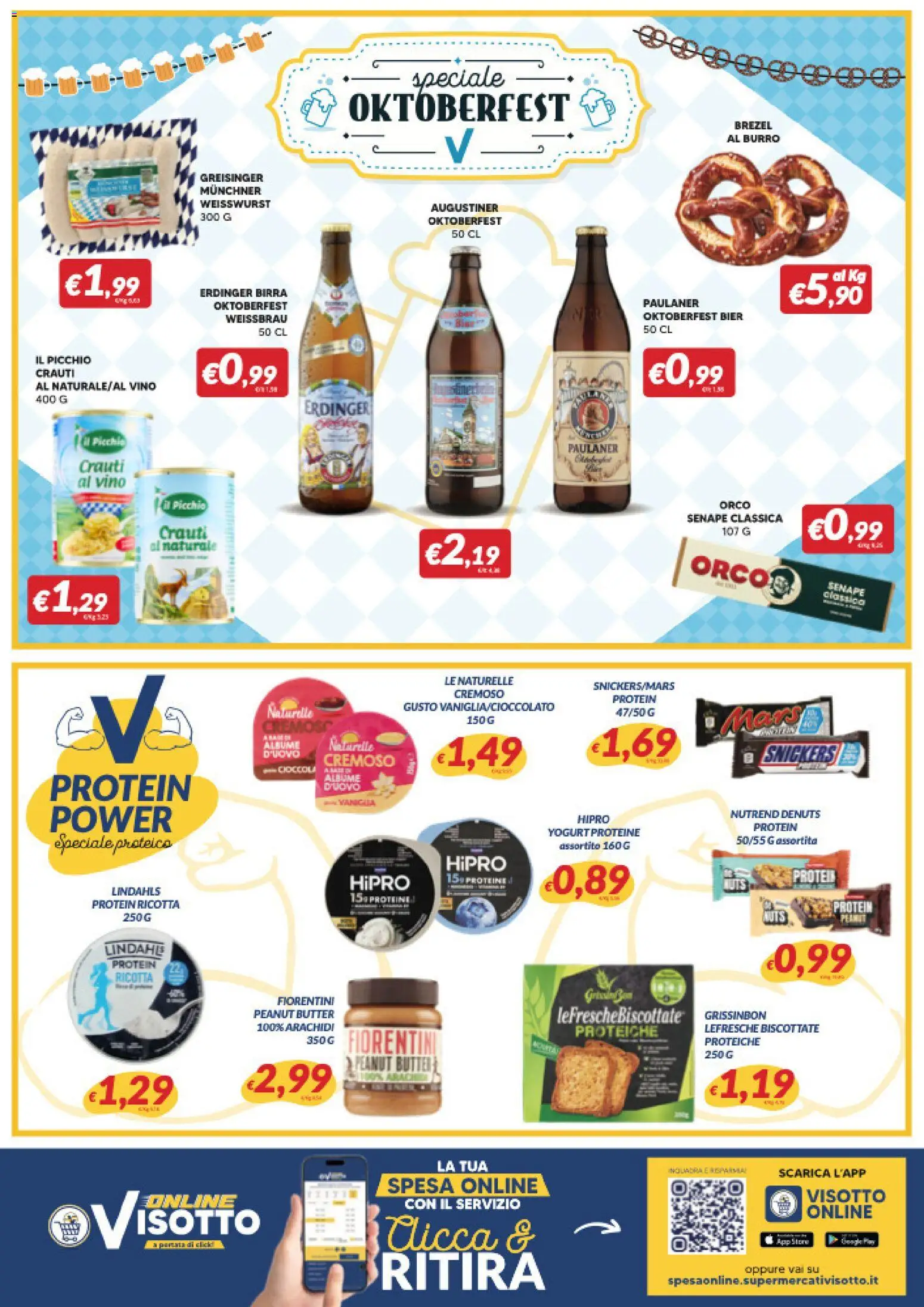 Volantino Visotto del 23/09/2026 | Pagina: 8 | Prodotti: Birra, Burro, Senape, Snickers