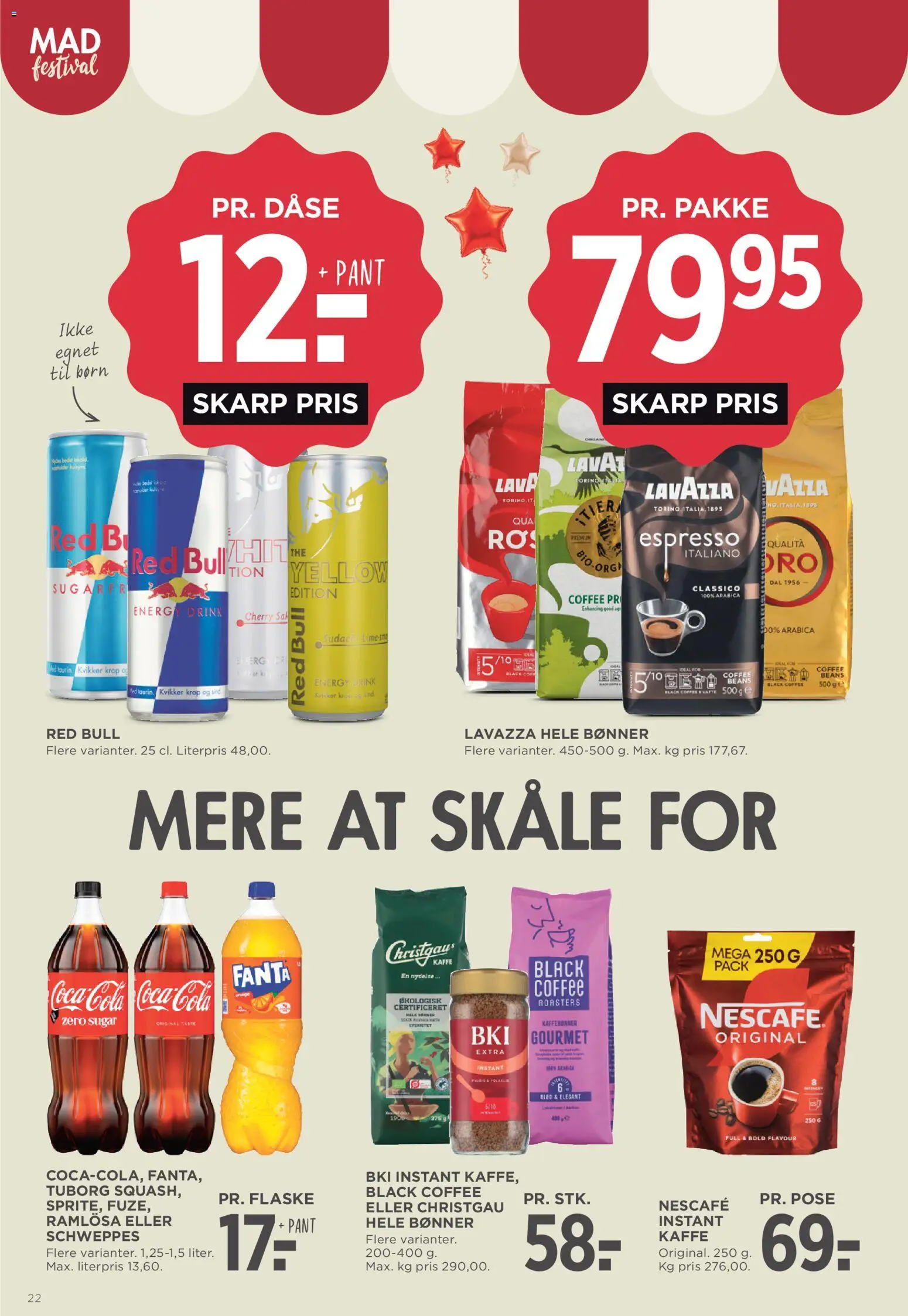 Meny tilbudsavis – gyldig fra 18/09/2026 | Side: 33 | Produkter: Coca Cola, Bønner, Fanta, Bad