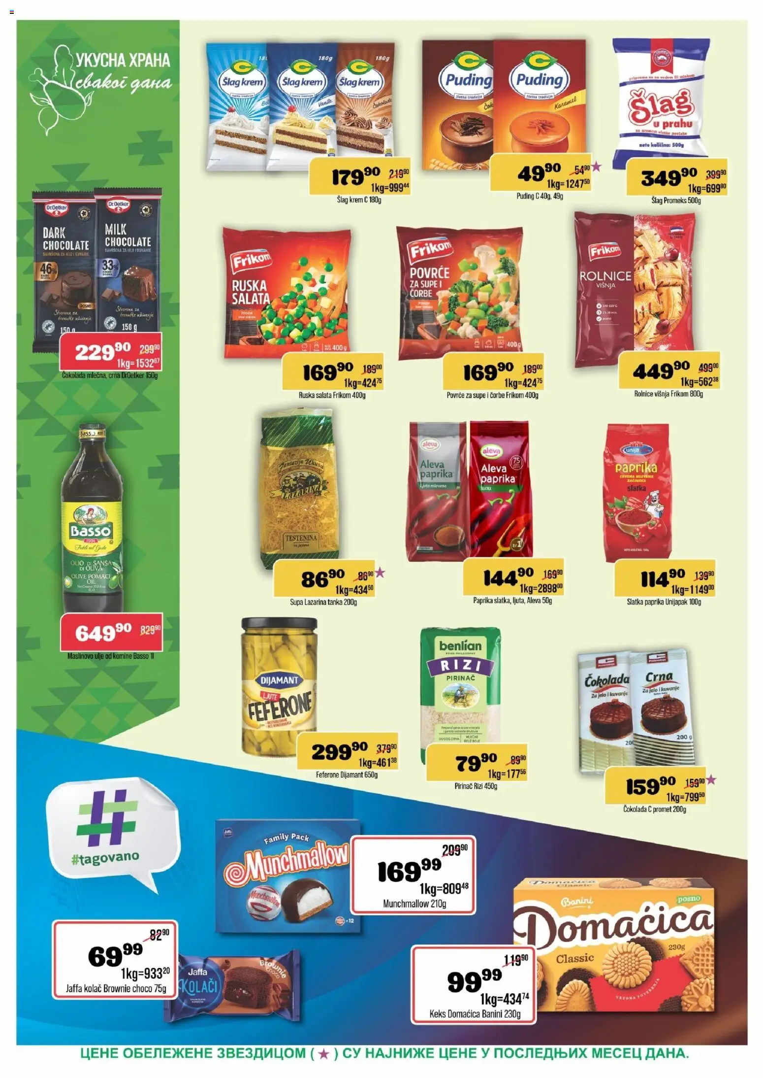 Europrom katalog - važi od 21.10.2026 | Strana: 6 | Proizvode: Ruska salata, Šlag, Šlag krem, Povrće
