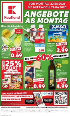 Kaufland Prospekt Berlin ab 22.06.2026 gültig