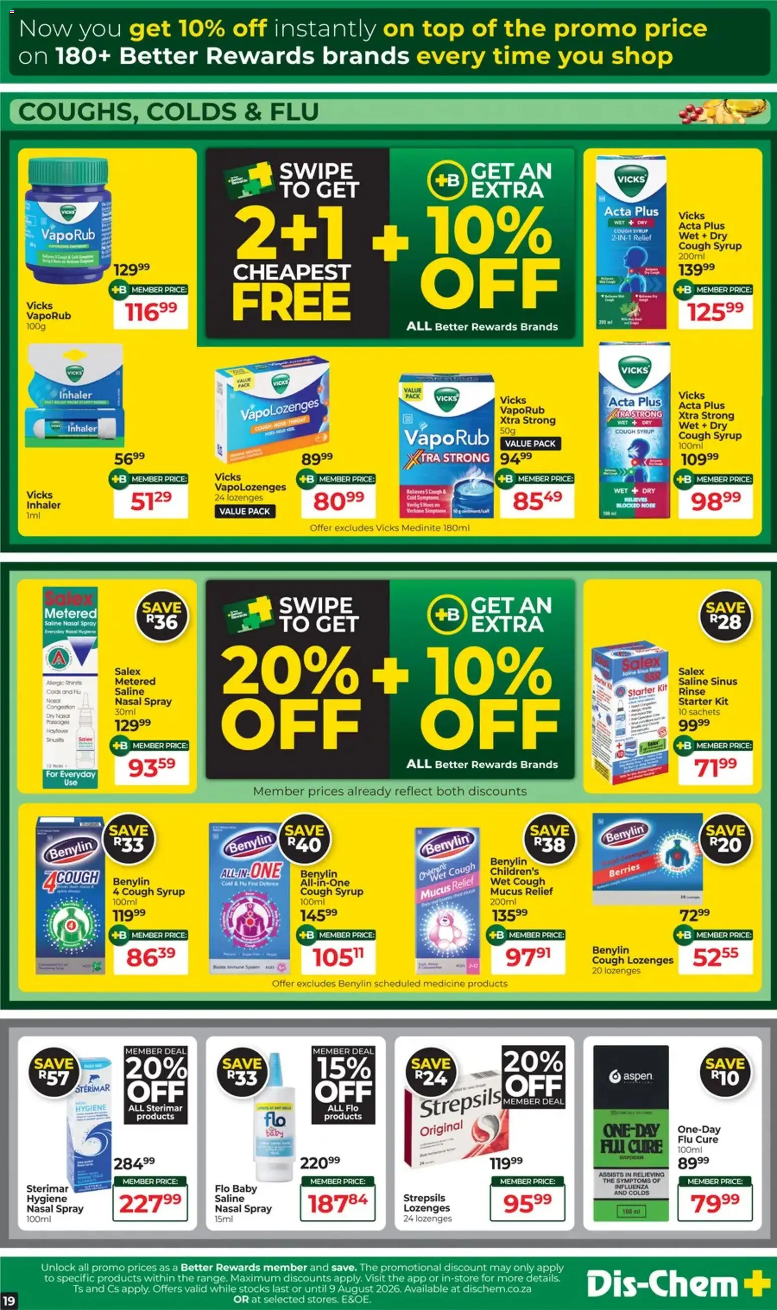 New Dis-Chem catalogue – valid from 14/07/2026 | Page: 19