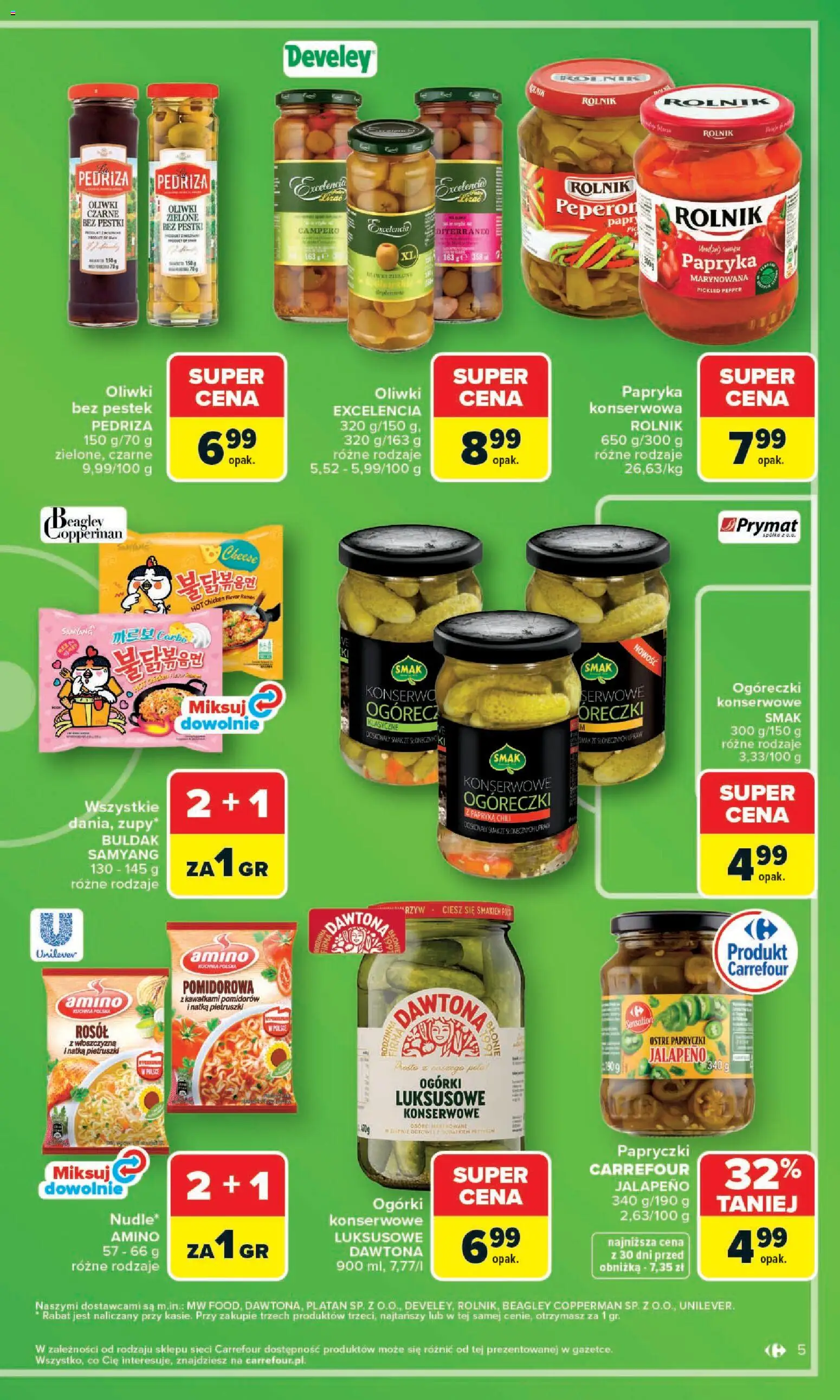 Carrefour gazetka - Zakupowa taktyka kibica od 01.06.2026 | Strona: 5