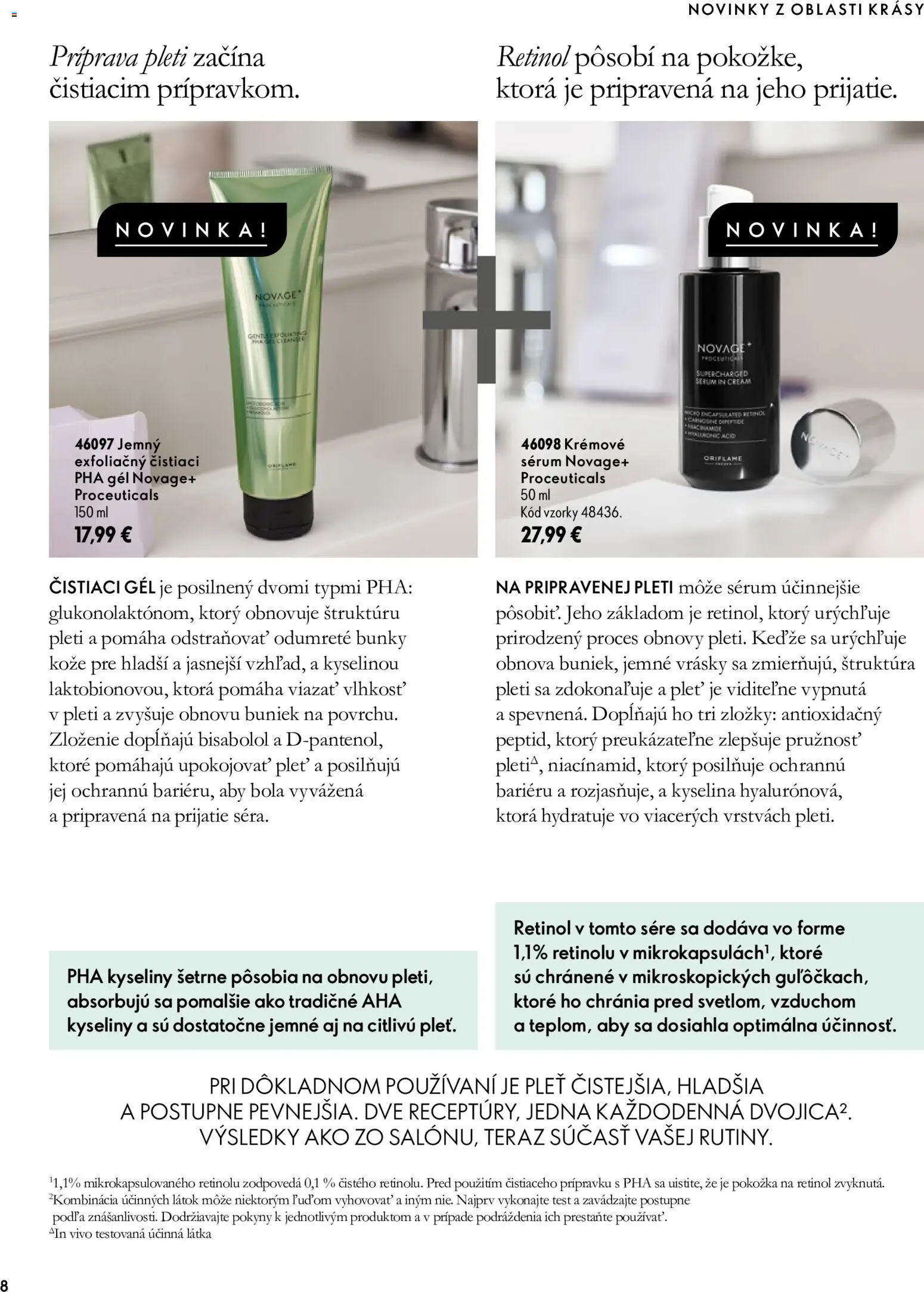 Nové Oriflame akcie – leták je platný od 30.09.2026 | Strana: 8