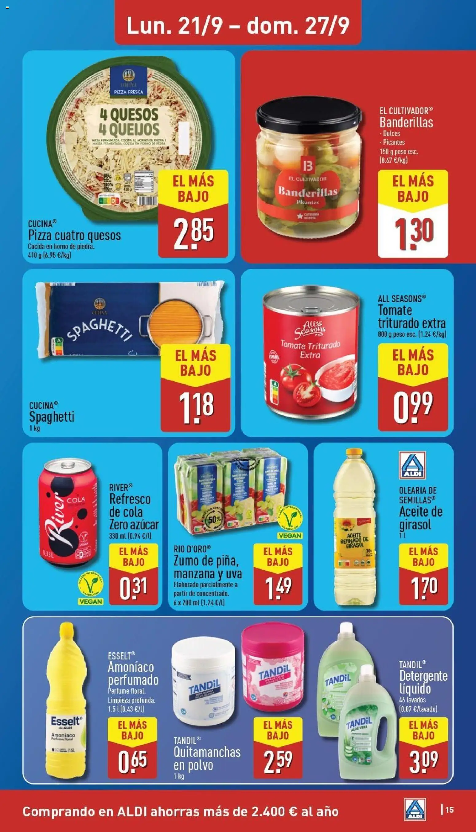 Aldi folleto Canarias │ válido desde el 21/09/2026 | Página: 15