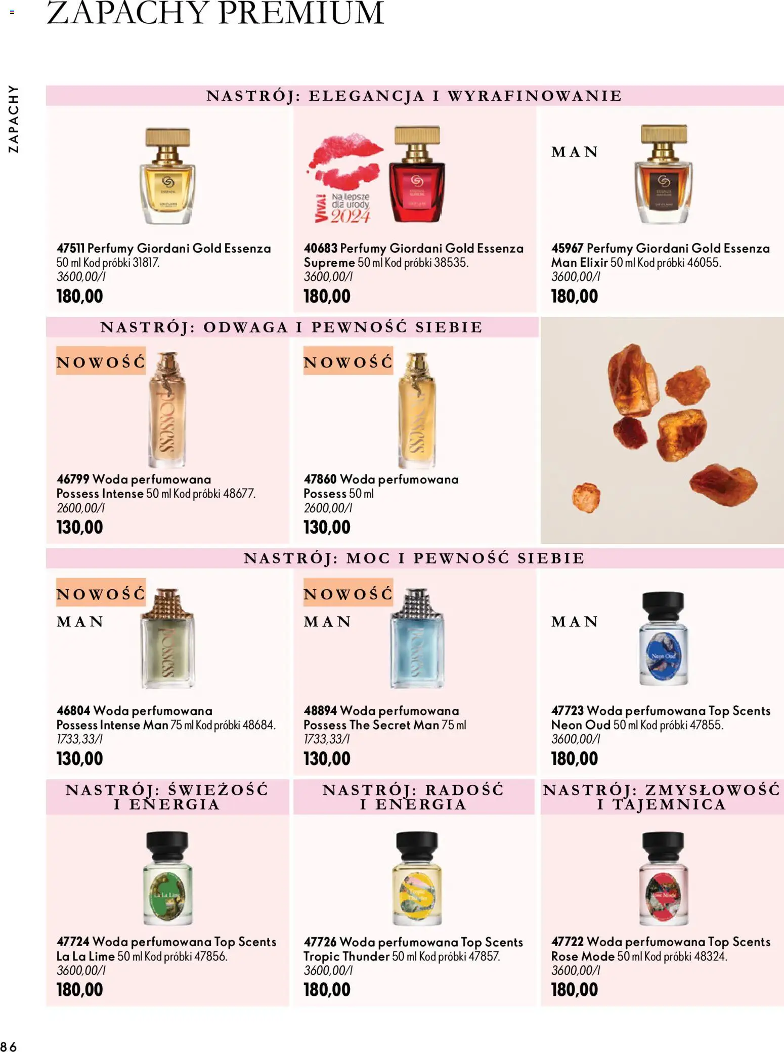 Oriflame Katalog 14 2026 od 30.09.2026 | Strona: 86 | Produkty: Top, Perfumy, Woda