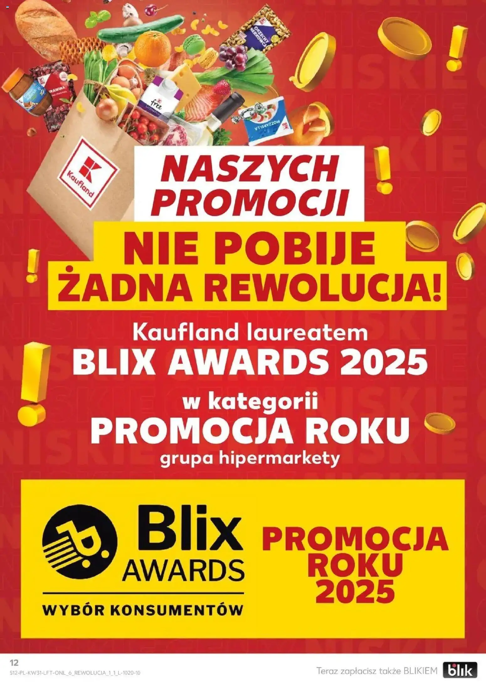 Kaufland gazetka od 30.07.2026 | Strona: 12 | Produkty: Orzechy nerkowca, Pomidorki koktajlowe, Masło, Twaróg