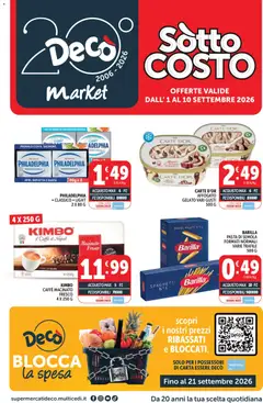 Anteprima del volantino Decò volantino Market valido a partire dal 01/09/2026