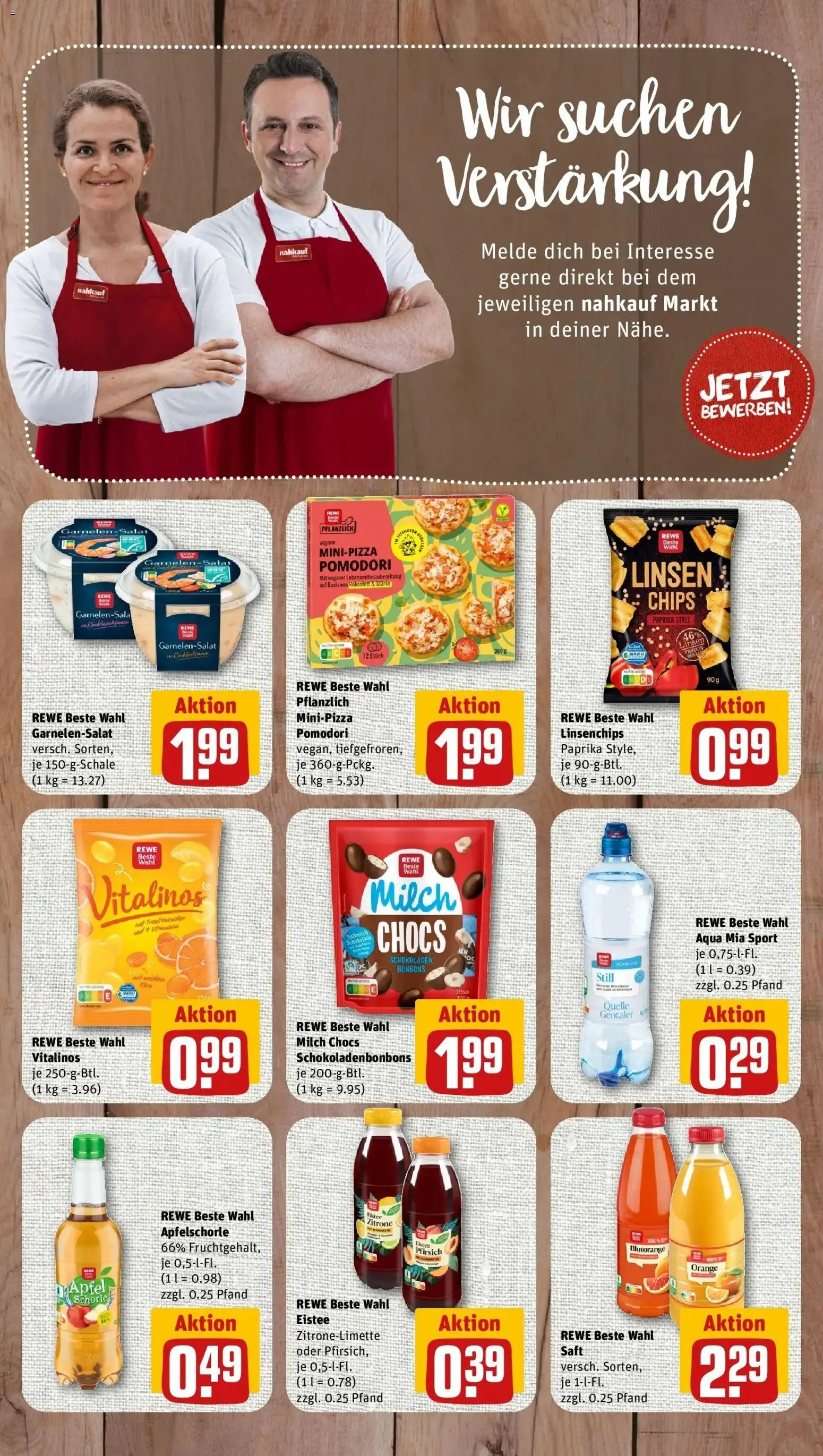 REWE Prospekt ab 26.10.2026 zum Blättern » Angebote | Seite: 8 | Produkte: Zitrone, Pfirsich, Saft, Chips