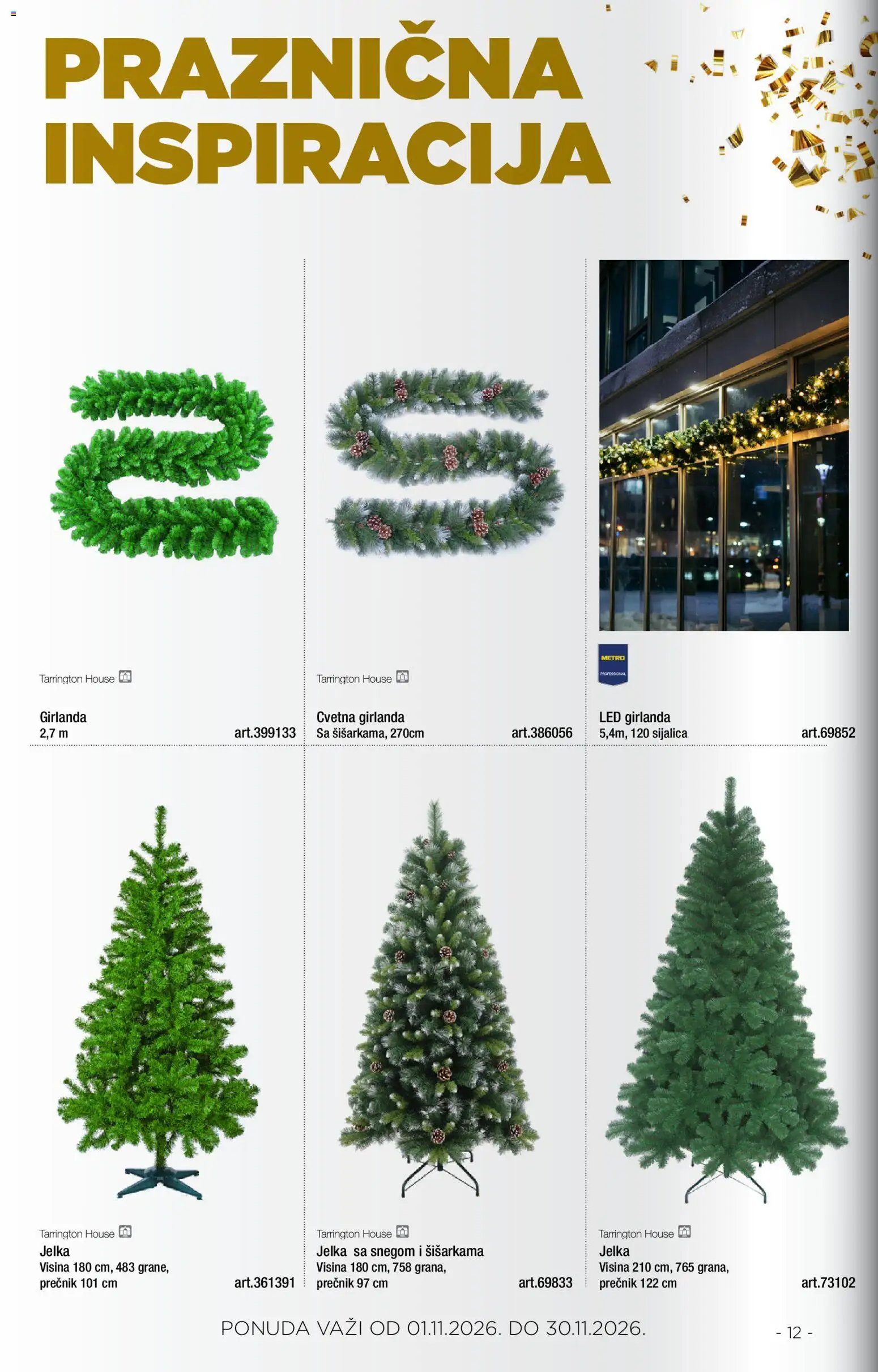 Metro katalog - važi od 01.11.2026 | Strana: 12 | Proizvode: Led, Sijalica