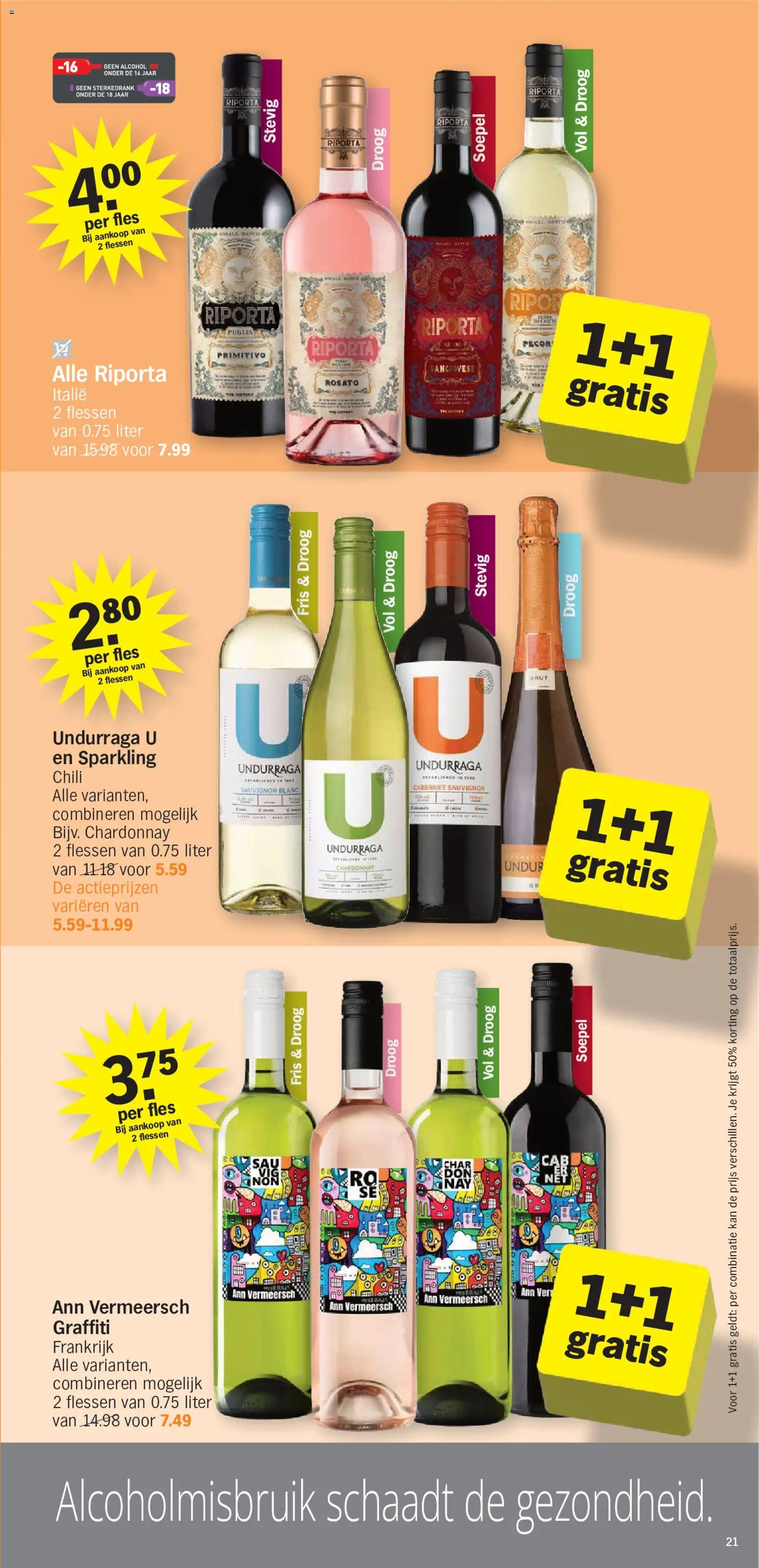 {H1} | Pagina: 21 | Producten: Fles, Alcohol, Chili, Kan