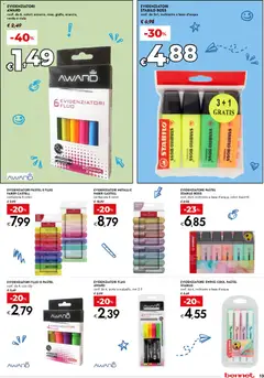 Anteprima del volantino bennet volantino Scuola valido a partire dal 30/07/2026 | Pagina: 13 | Prodotti: Evidenziatore