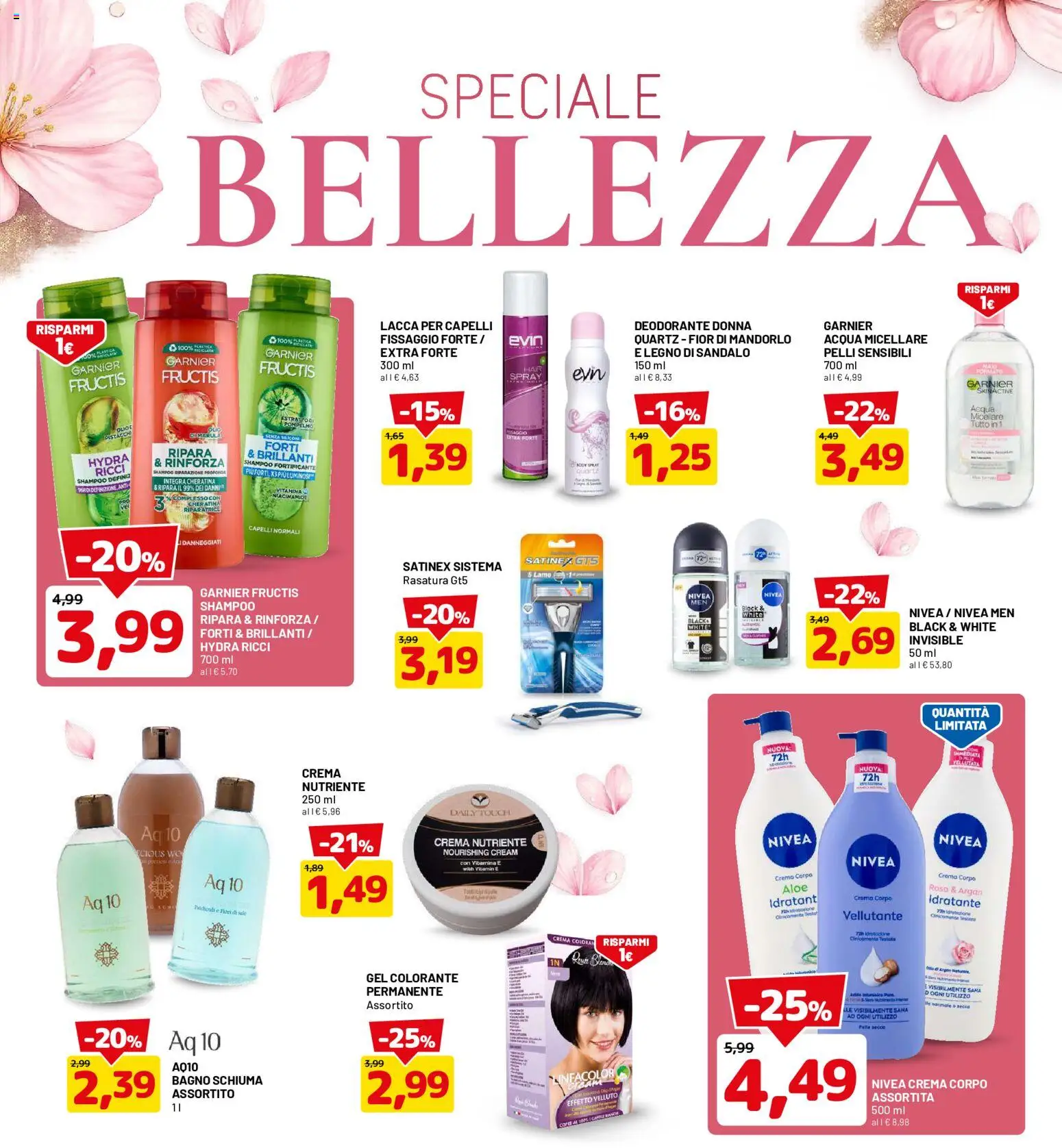 Volantino D Più del 17/08/2026 | Pagina: 12 | Prodotti: Shampoo, Lacca per capelli, Lacca, Deodorante