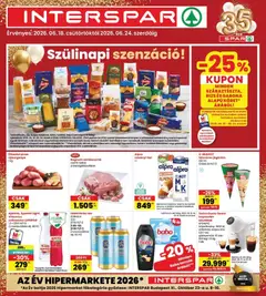 Interspar akciós újság - amely érvényes a következő dátumtól: 18.06.2026