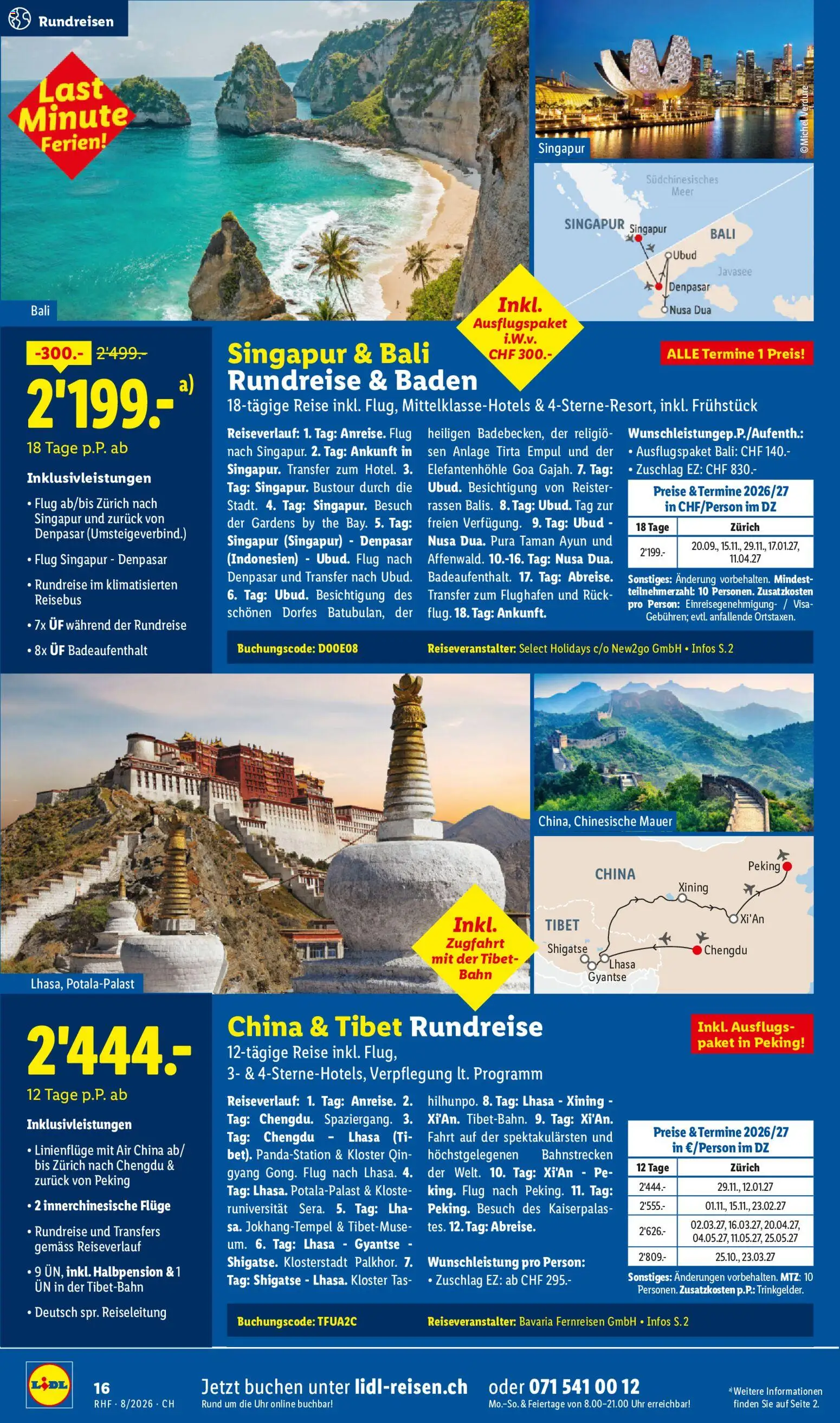 Lidl aktionen Reise-Highlights – gültig ab 29.07.2026 | Seite: 16 | Produkte: Uhr