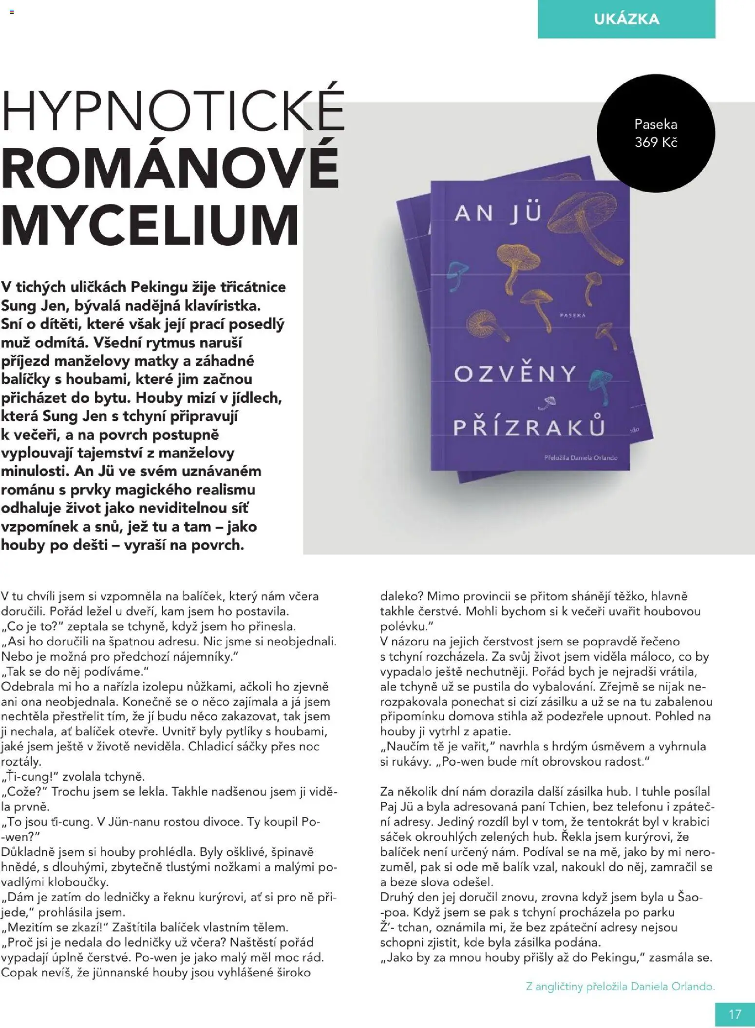 Knižní klub magazín od 01.09.2026 | Strana: 17 | Produkty: Síť, Houby, Sáček