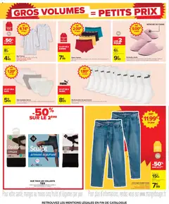 Carrefour - Prévisualisation de Carrefour Gros volumes = petits prix valide à partir de 22/10/2026 | Page: 27 | Produits: Jeans, Collants, Boxers, Slips