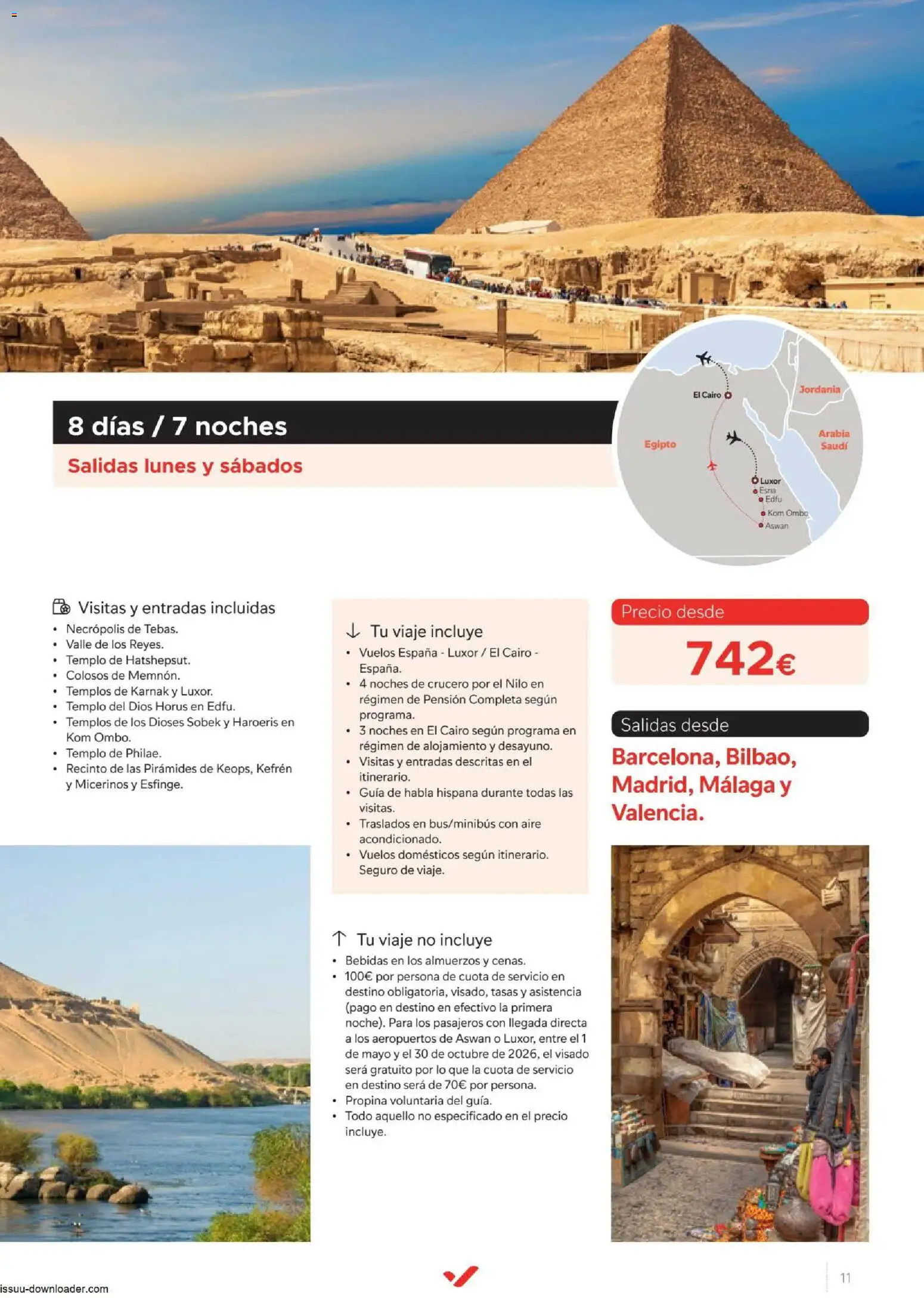 Halcón Viajes Egípto │ válido desde el 06/07/2026 | Página: 11