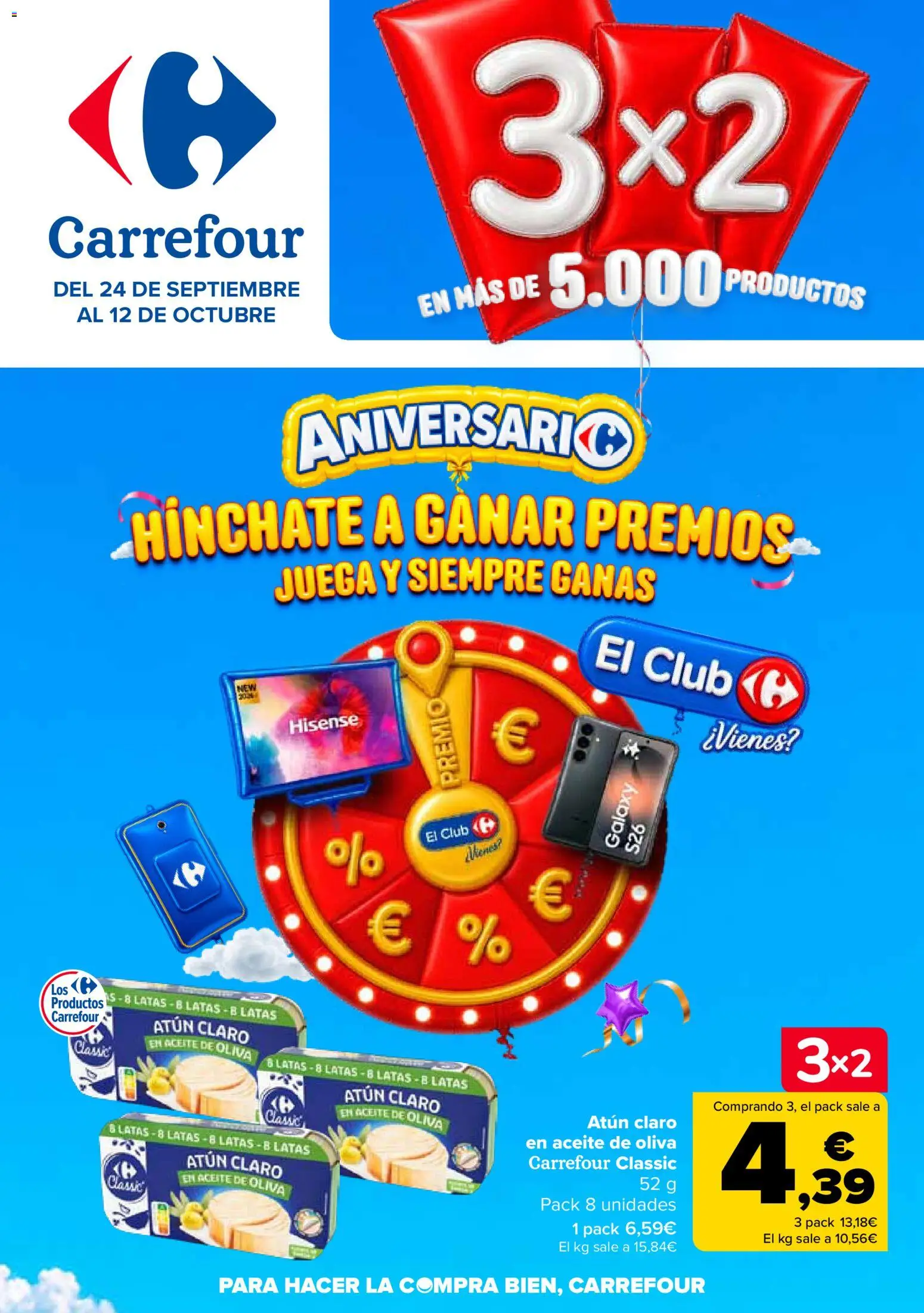 Carrefour folleto │ válido desde el 24/09/2026 | Página: 1