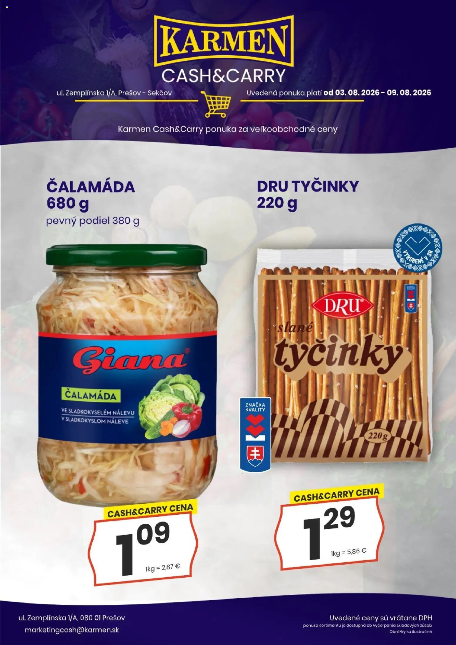 Nové KARMEN CBA akcie – leták je platný od 03.08.2026 | Strana: 13