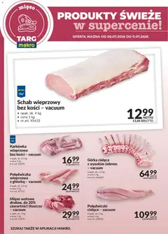 Pogląd oferty "Makro gazetka - Produkty świeże w supercenie" - ważna od 06.07.2026