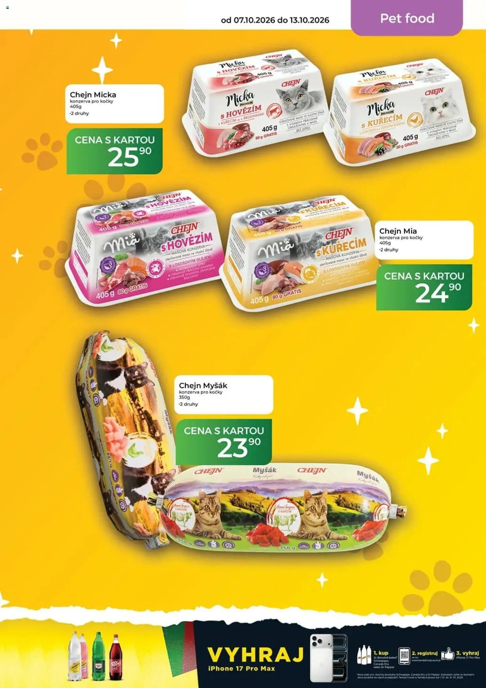 Tamda Foods leták od 07.10.2026 | Strana: 49 | Produkty: Iphone, Maso, Konzerva pro kočky