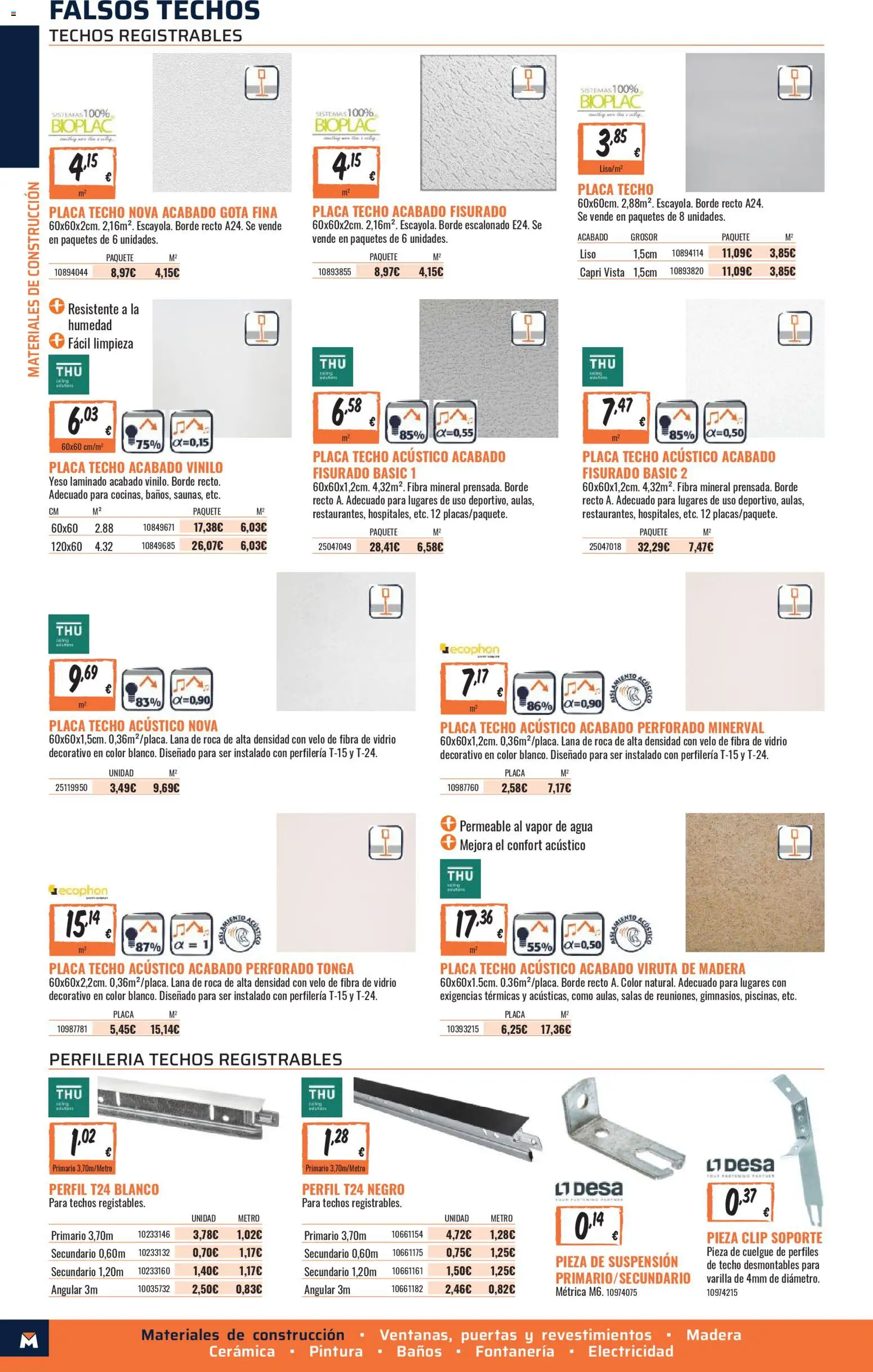 Obramat - Reformas Otono Imprenta Almacenes 29 Alicante 2026 │ válido desde el 09/10/2026 | Página: 6 | Productos: Agua, Puertas