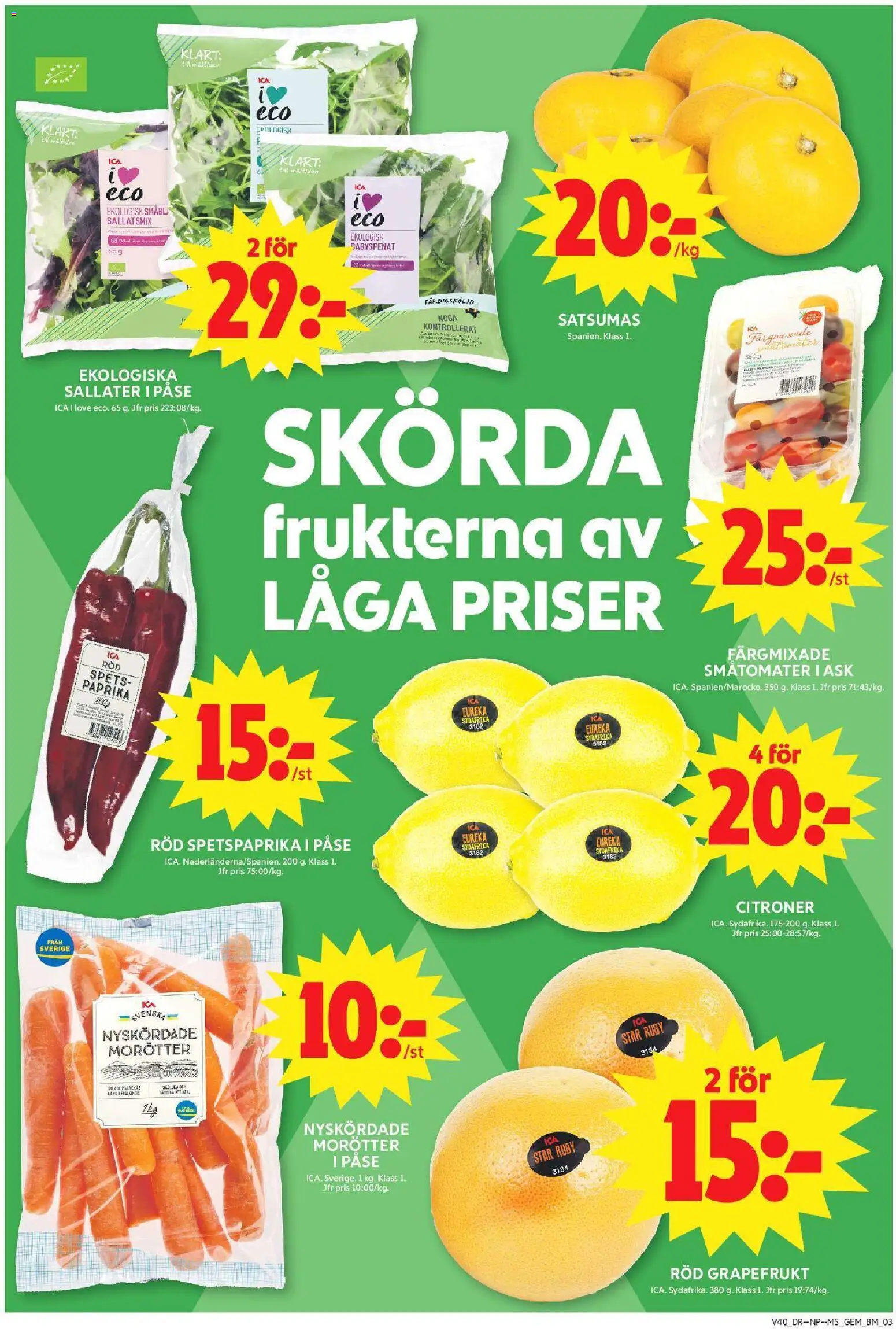 ICA Maxi reklamblad aktuell från 28/09/2026 | Sida: 3