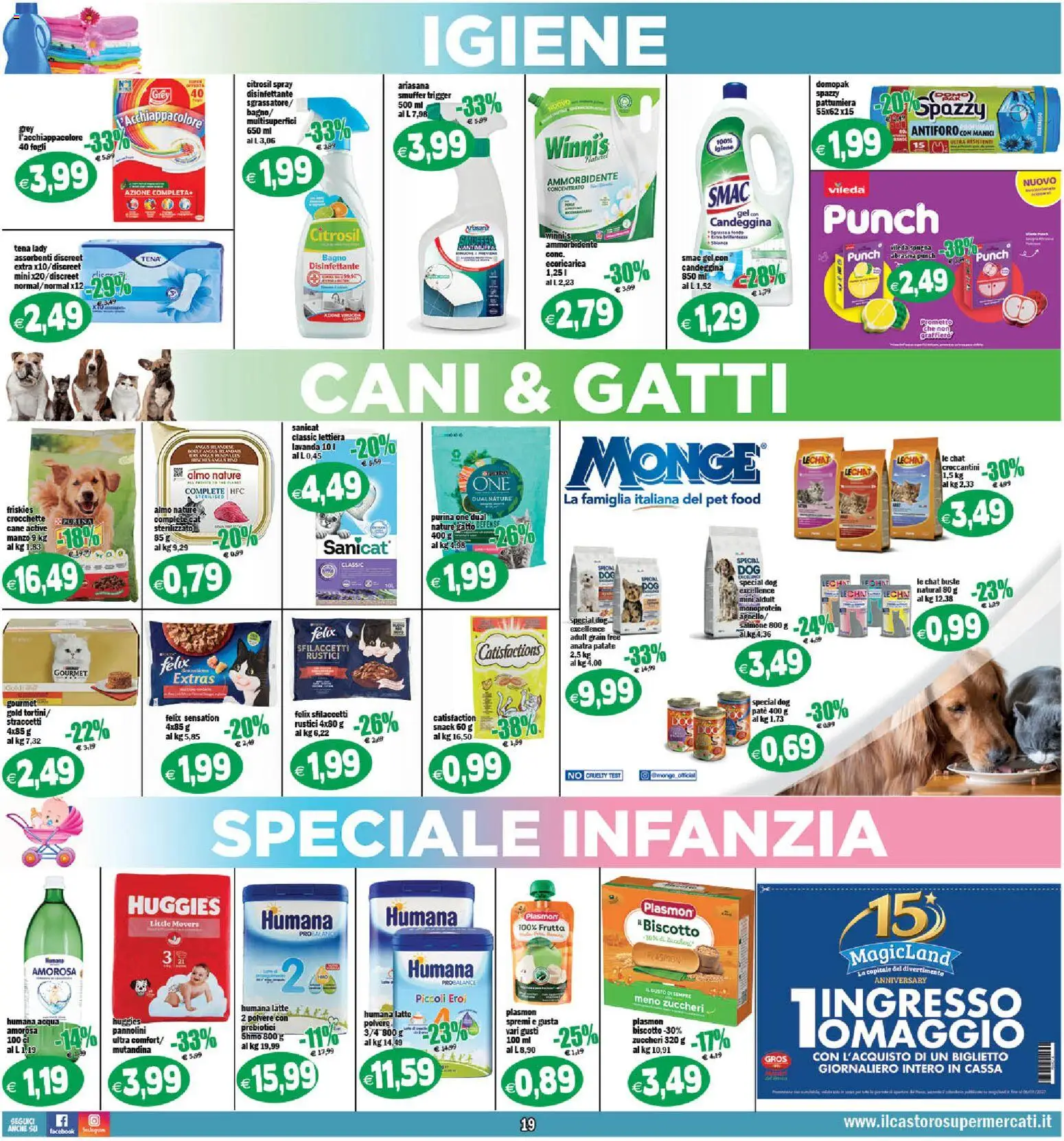 Volantino Il Castoro del 23/10/2026 | Pagina: 19