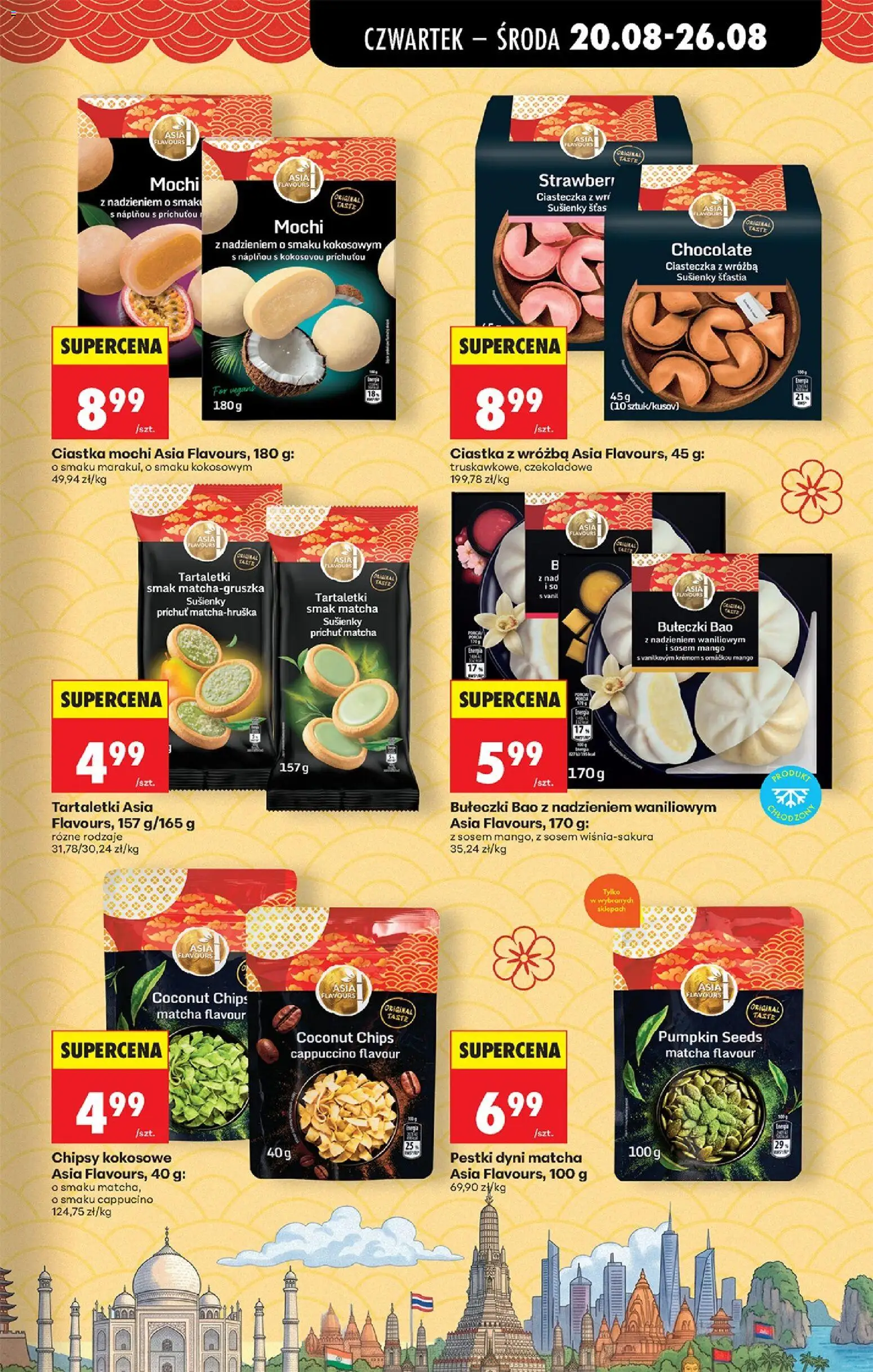 Biedronka Polsko leták - Codziennie niskie ceny od 20.08.2026 | Strana: 53 | Produkty: Vegan, Mochi, Chipsy, Cappuccino