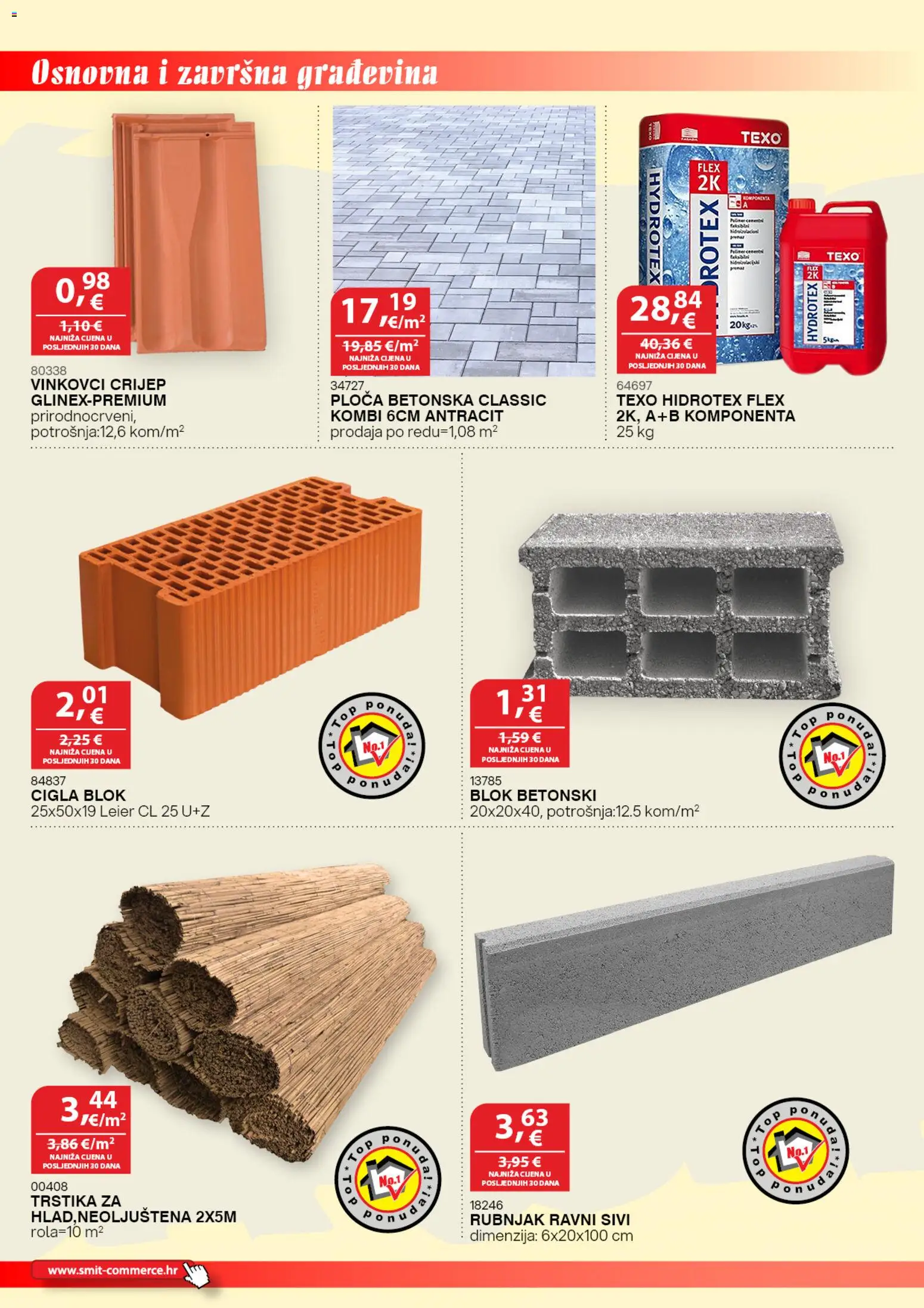 Smit Commerce katalog | vrijedi od 15.05.2026 | Stranica: 4 | Proizvodi: Crijep