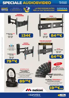 Anteprima del volantino Euronics volantino Audio Video valido a partire dal 10/09/2026 | Pagina: 19 | Prodotti: TV, Video, Batteria, Samsung