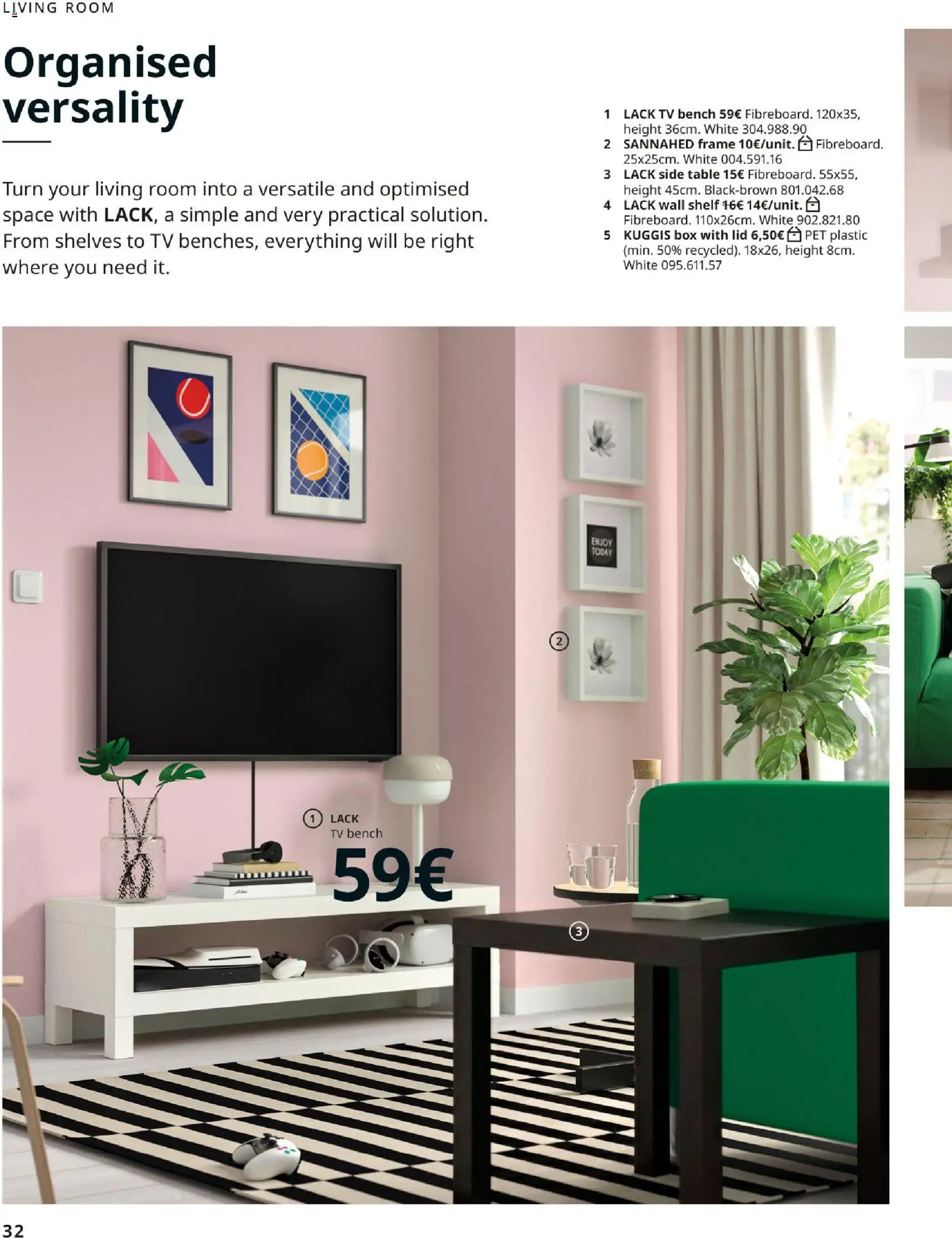 IKEA - Haz espacio para lo que más quieres Versión Inglés │ válido desde el 30/09/2026 | Página: 32