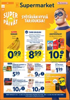 K-Supermarket-mainoslehti voimassa 04.06.2026 alkaen