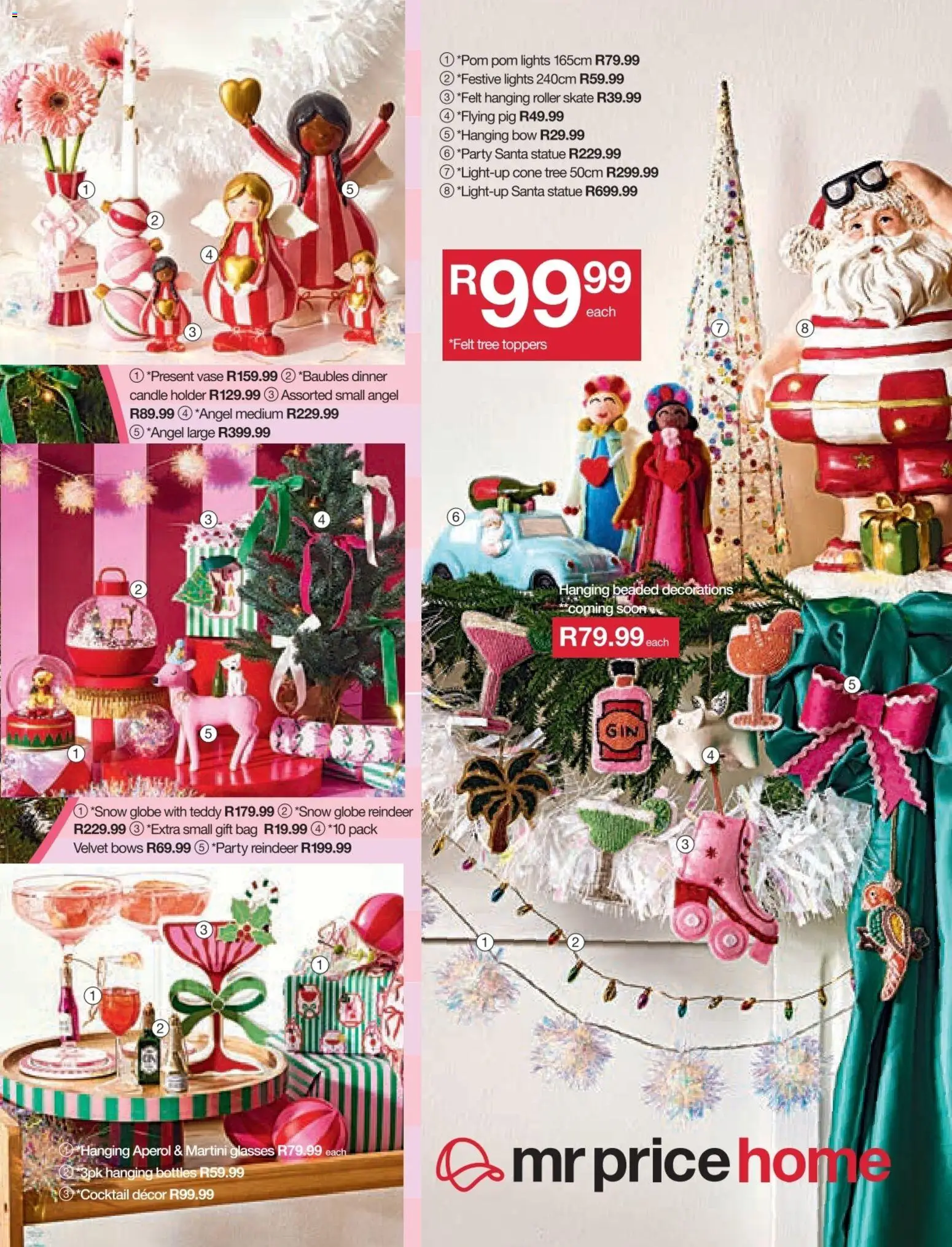 New MRP Home catalogue – valid from 01/10/2026 | Page: 5 | Products: Glasses, Bag, Candle holder, Globe