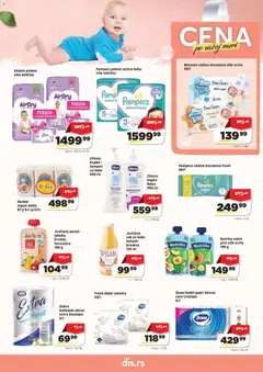 Super DIS katalog - pregled Super DIS kataloga - važi od 13.08.2026 | Strana: 15 | Proizvode: Pampers, Sapun, Vlažne maramice, Pelene