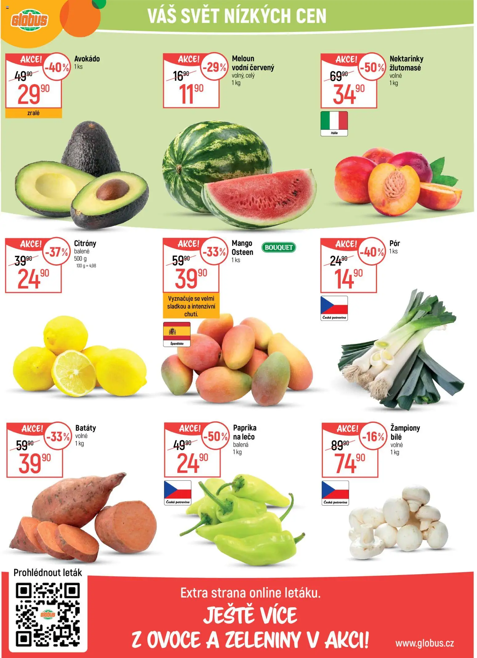 Globus leták od 09.09.2026 | Strana: 19 | Produkty: Globus, Batáty, Paprika, Citróny