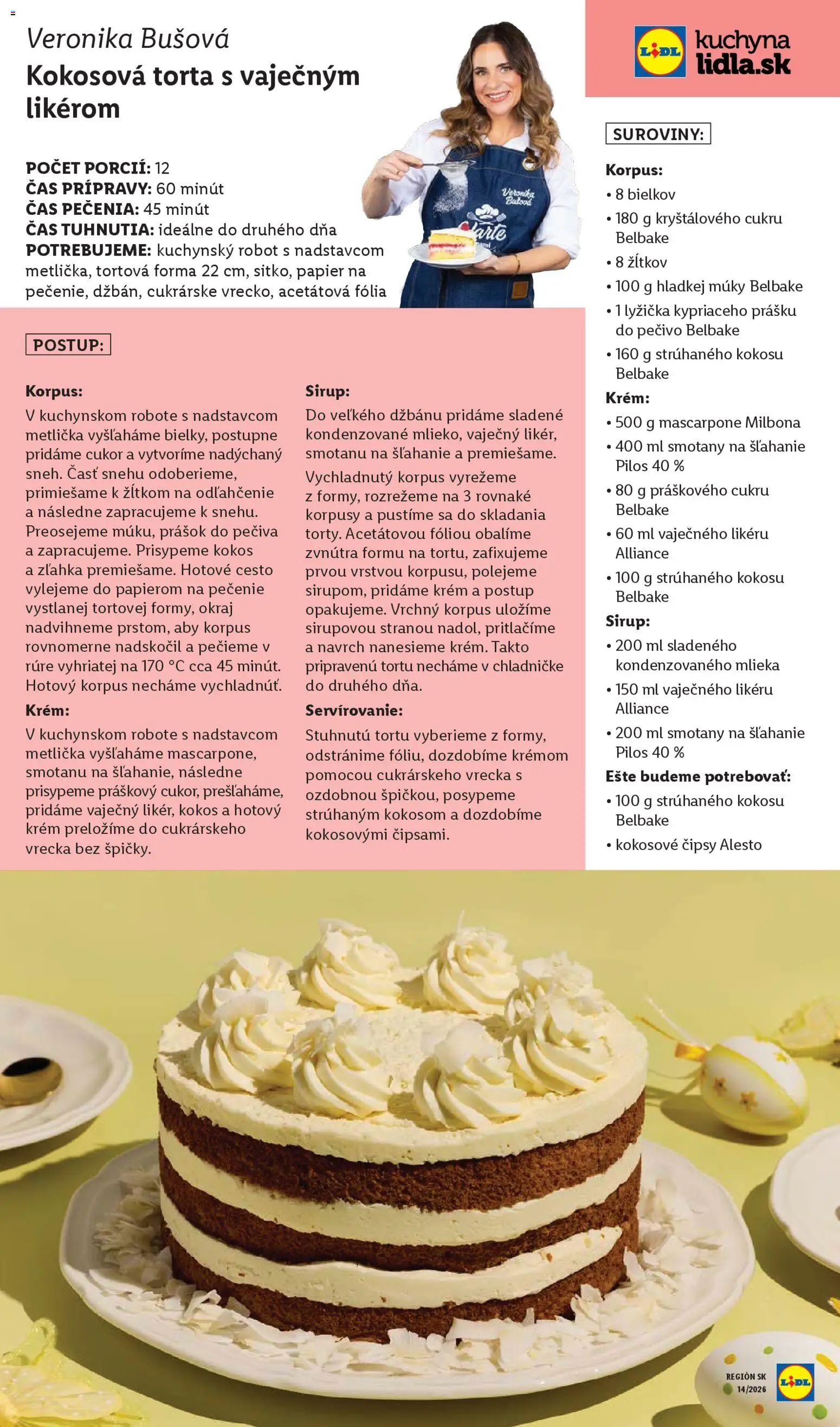 Nové Lidl akcie – leták je platný od 30.03.2026 | Strana: 105 | Produkty: Kuchyňa, Kuchynský robot, Cukor