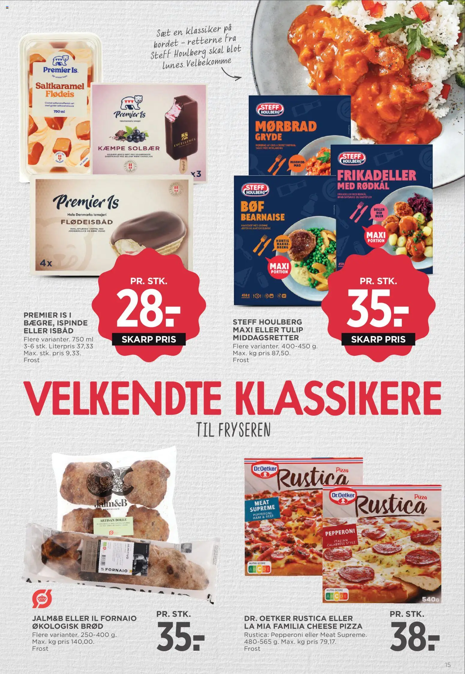 Meny tilbudsavis – gyldig fra 17/07/2026 | Side: 14 | Produkter: Brød, Kartoffelbåde, Solbær, Paprika