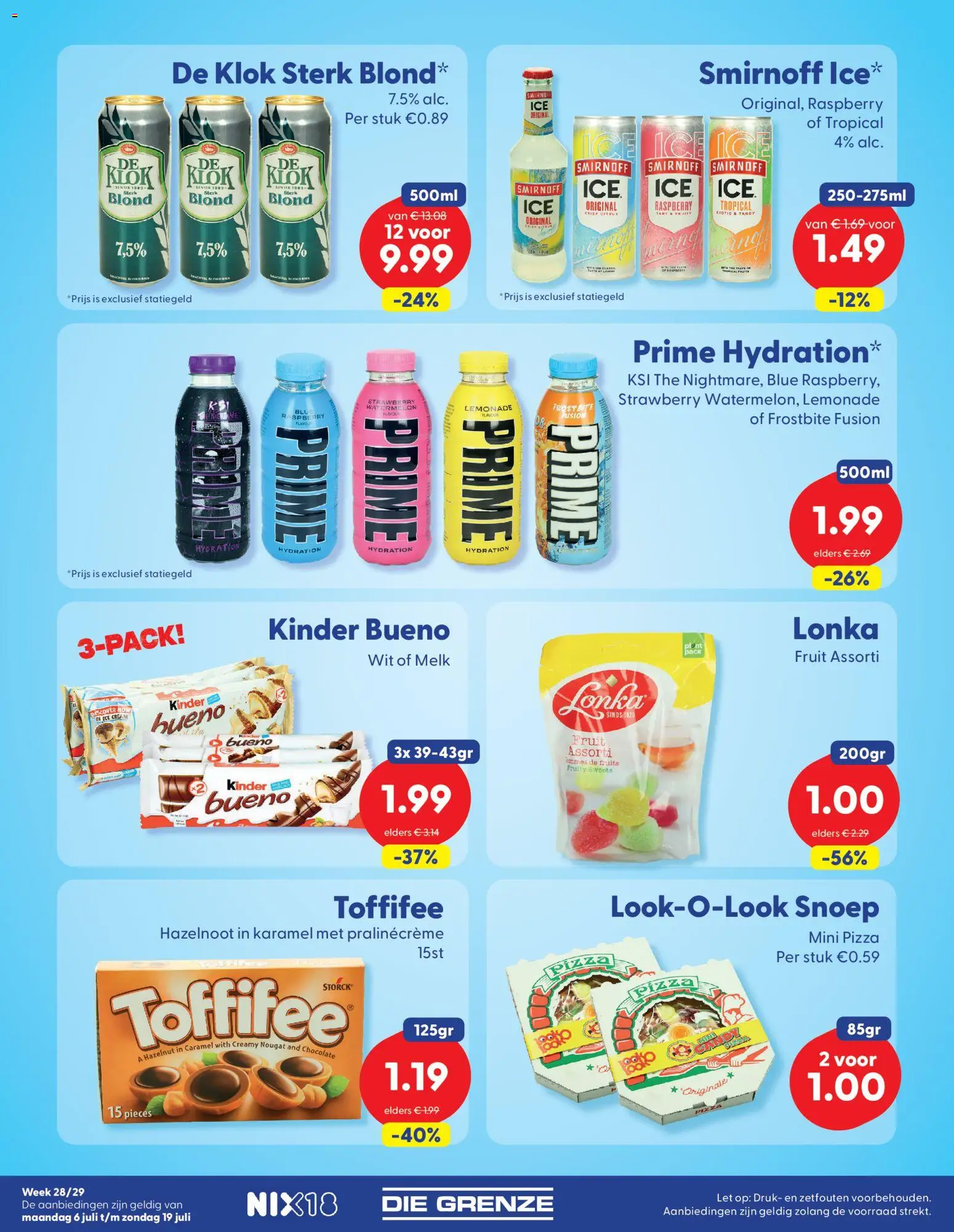 {H1} | Pagina: 4 | Producten: Snoep, Melk, Fruit, Klok