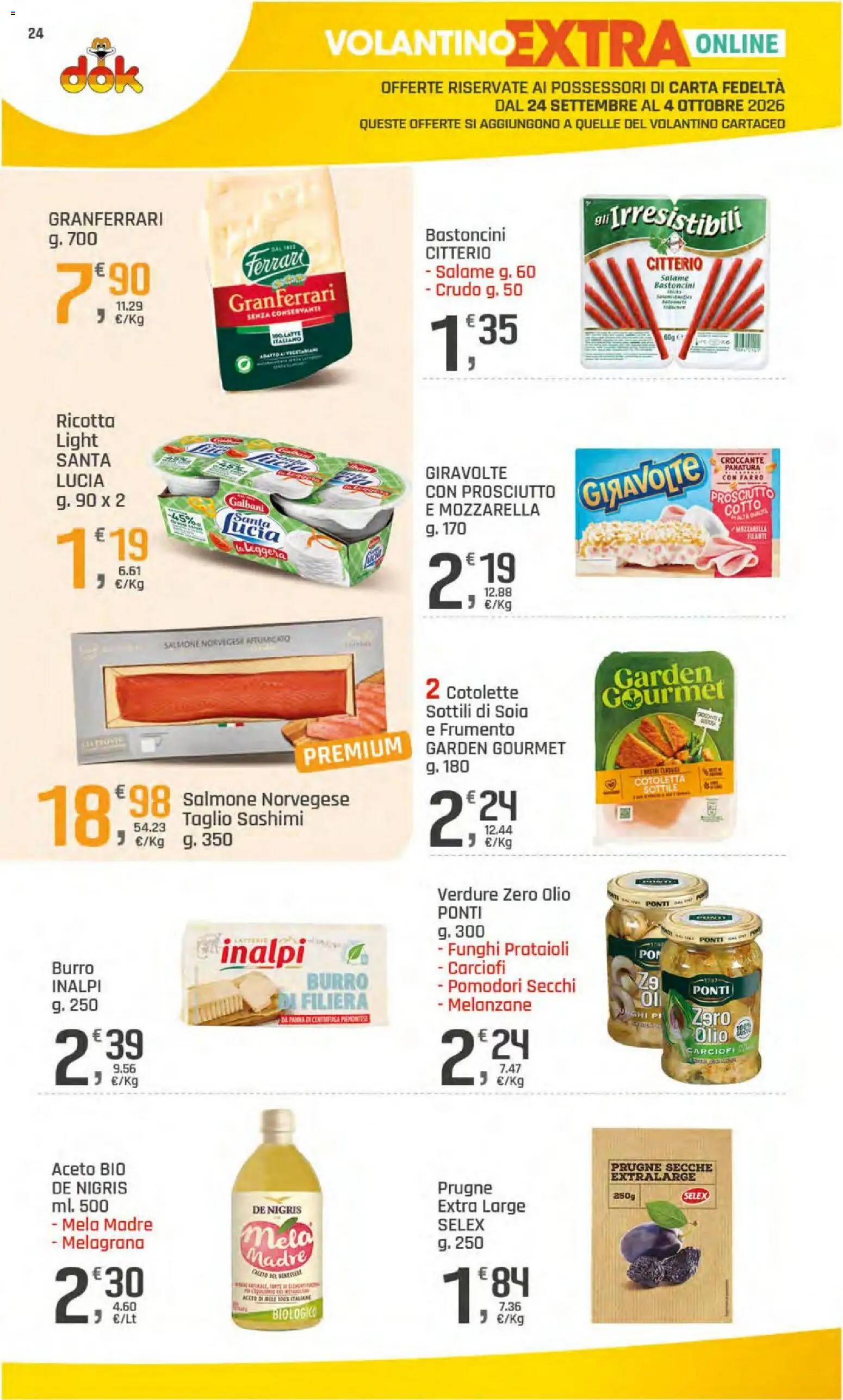 Volantino DOK del 24/09/2026 | Pagina: 24