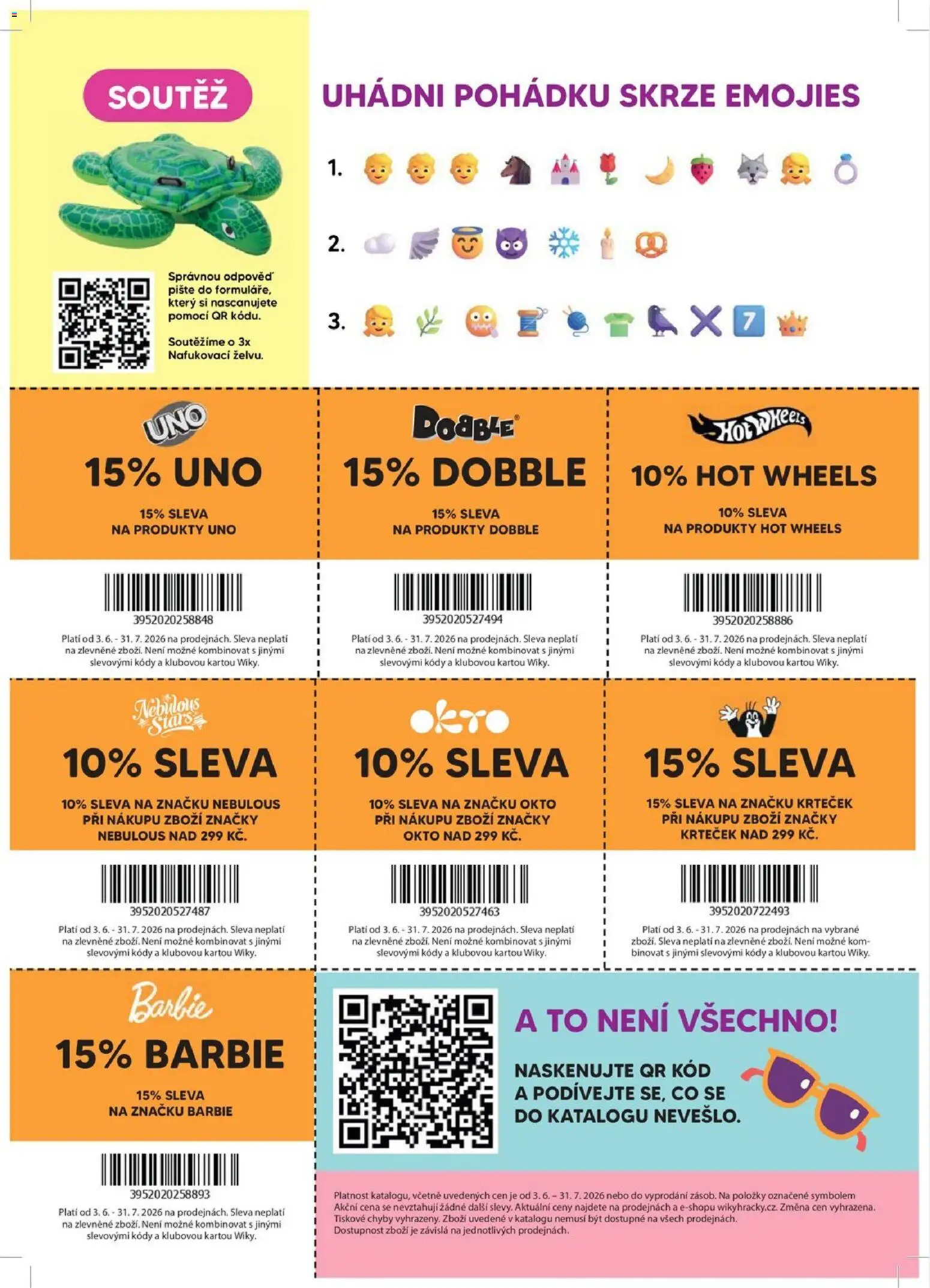 Wiky katalog od 03.06.2026 | Strana: 36 | Produkty: Hot Wheels, Barbie