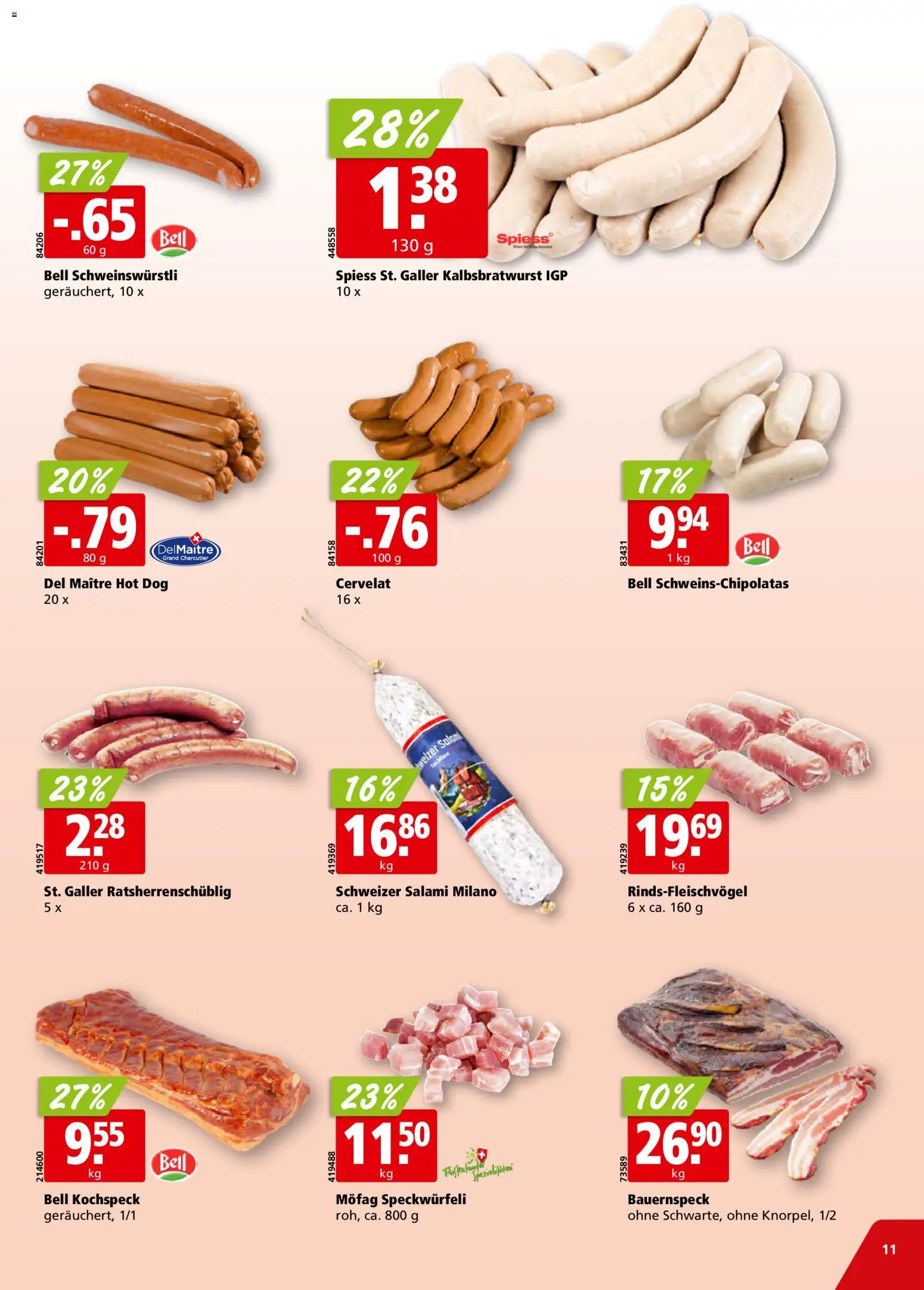 Aligro aktionen – gültig ab 11.05.2026 | Seite: 11 | Produkte: Salami