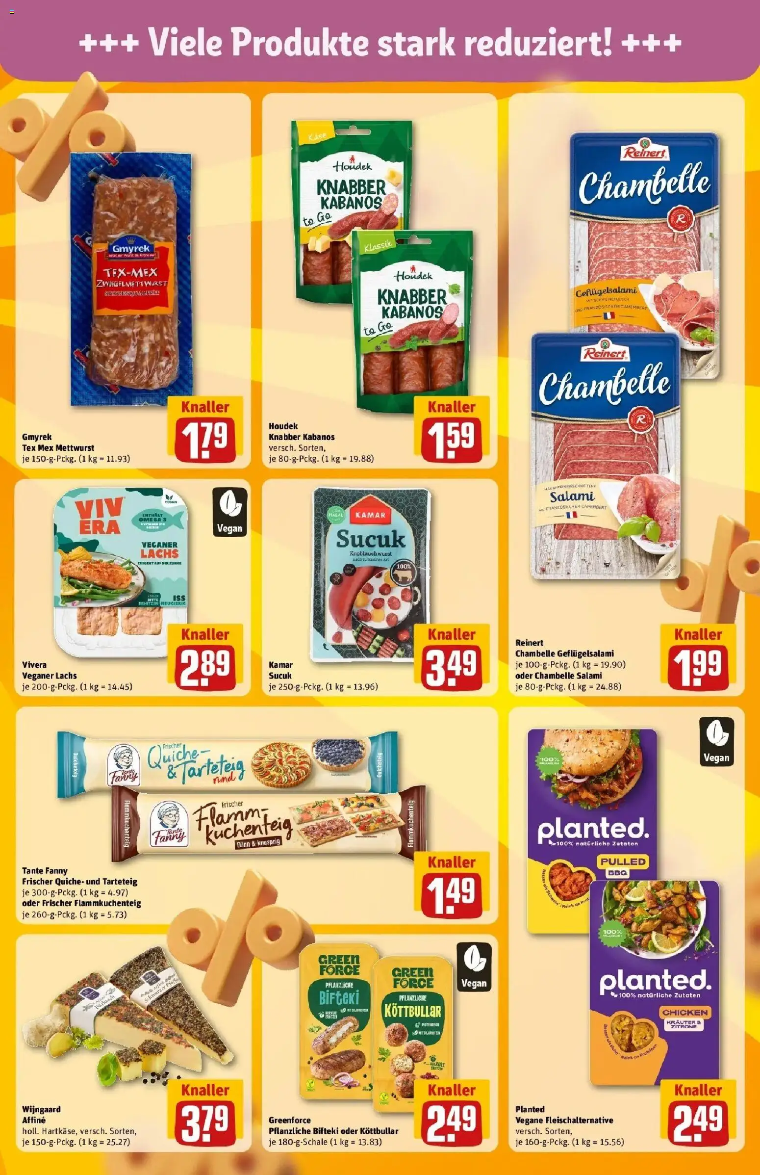 REWE Prospekt ab 05.10.2026 zum Blättern » Angebote | Seite: 19 | Produkte: Lachs, Camembert, Zitrone, Salami