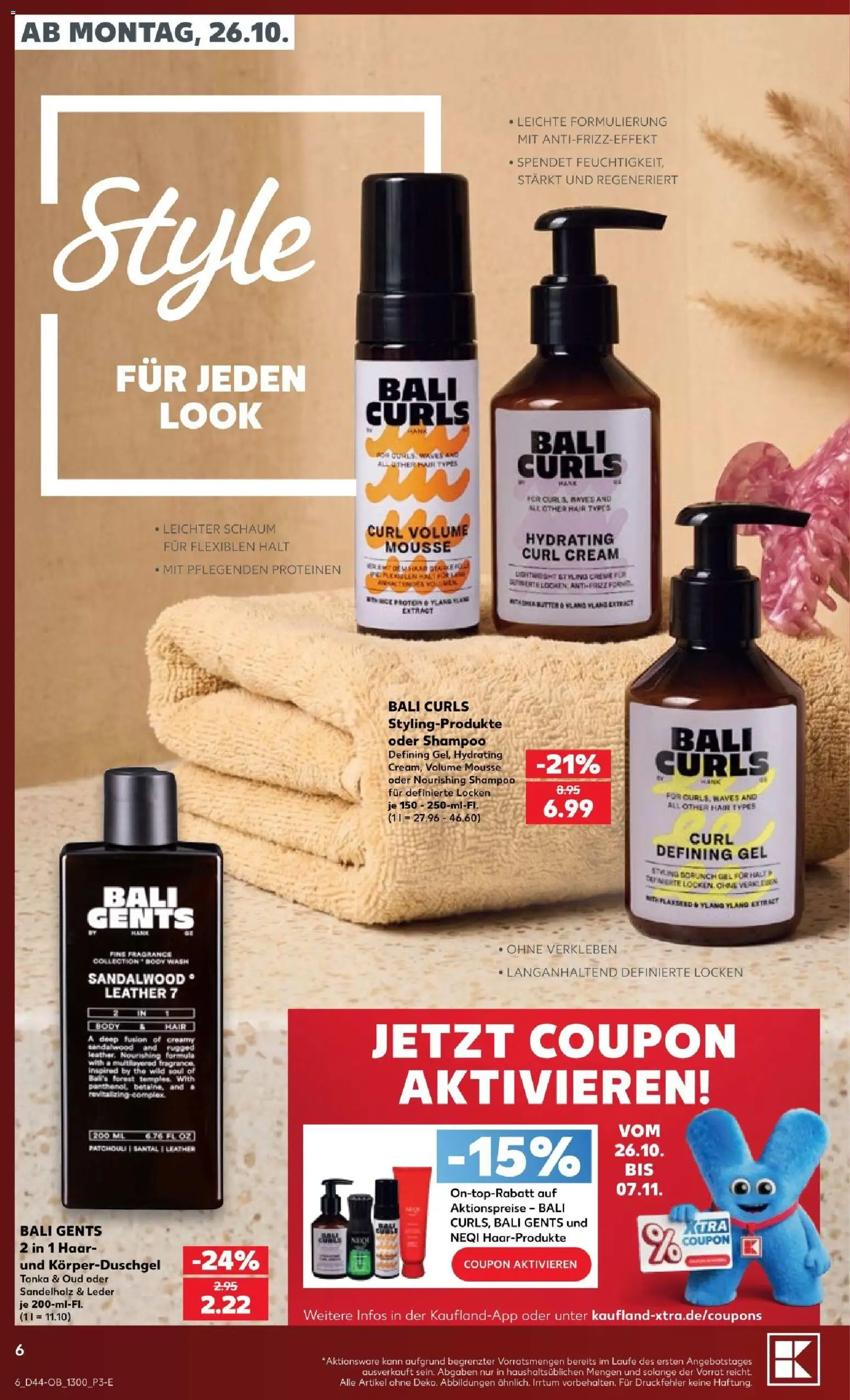 Kaufland Prospekt – gültig ab 26.10.2026 | Seite: 6 | Produkte: Shampoo