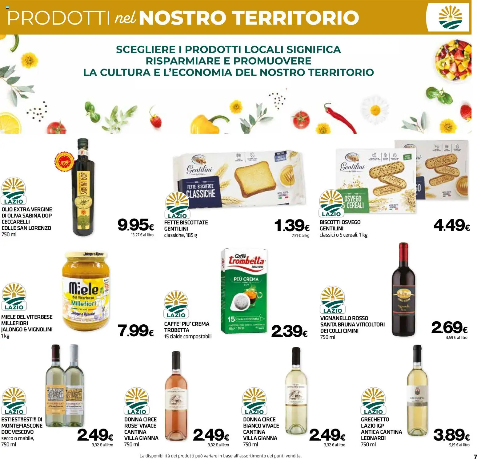 Volantino Superconti del 13/08/2026 | Pagina: 7 | Prodotti: Cereali, Biscotti, Fette biscottate, Miele