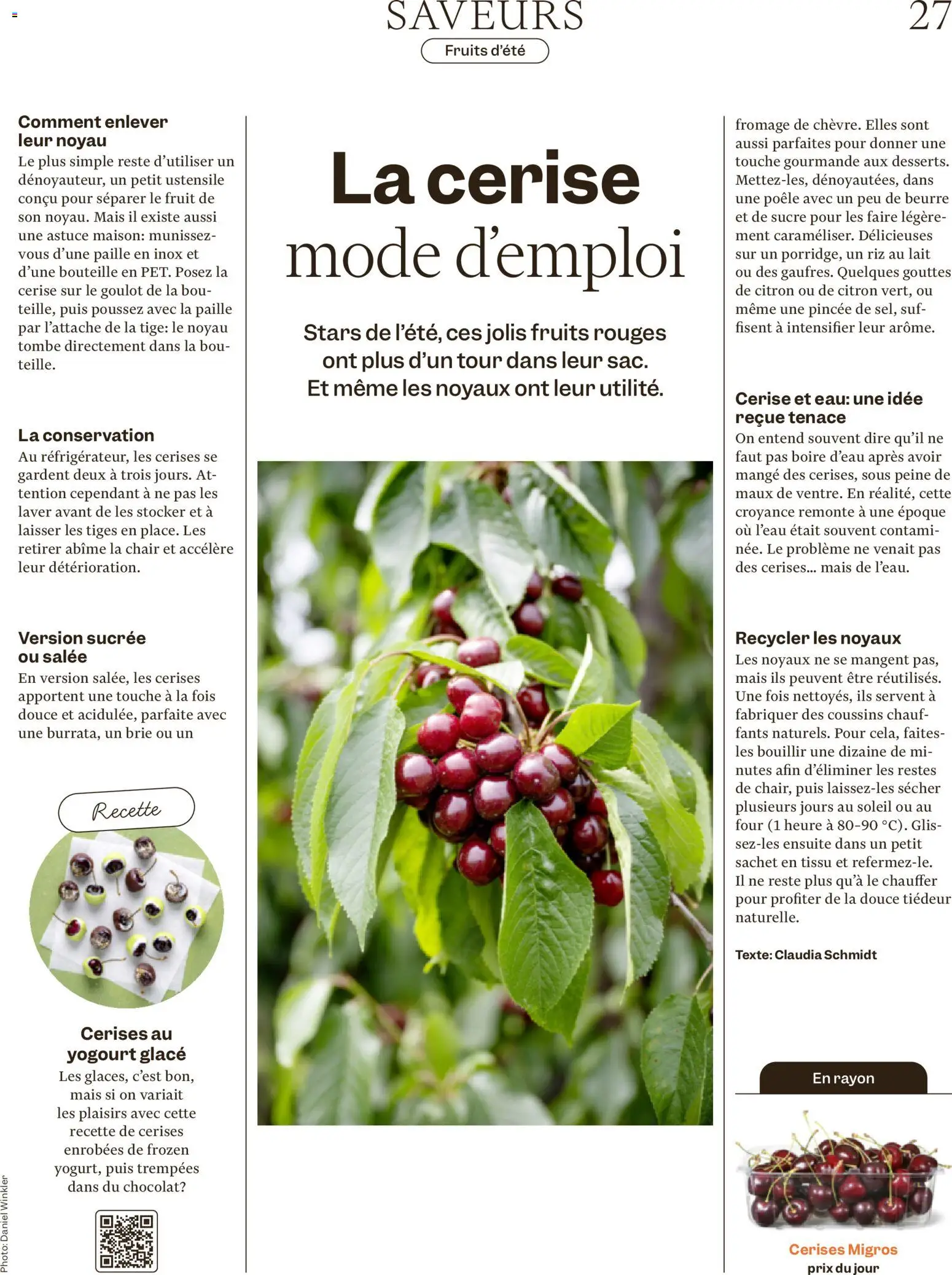 Migros aktionen Magazine FR – gültig ab 24.06.2026 | Seite: 27 | Produkte: Glace