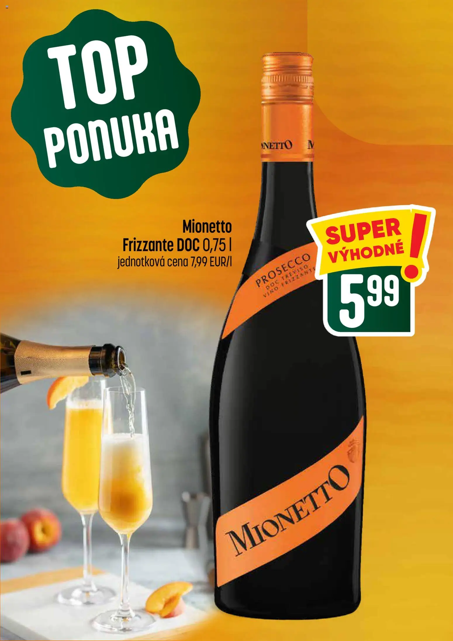 Nové COOP Jednota akcie – leták je platný od 18.06.2026 | Strana: 8 | Produkty: Víno, Prosecco