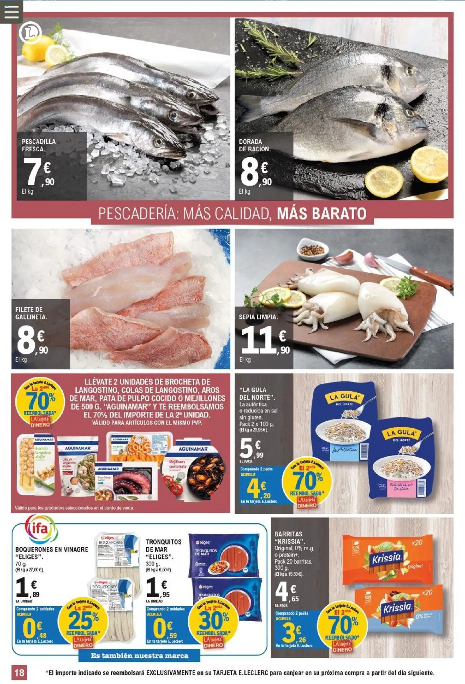 E.Leclerc folleto Majadahonda │ válido desde el 15/07/2026 | Página: 18